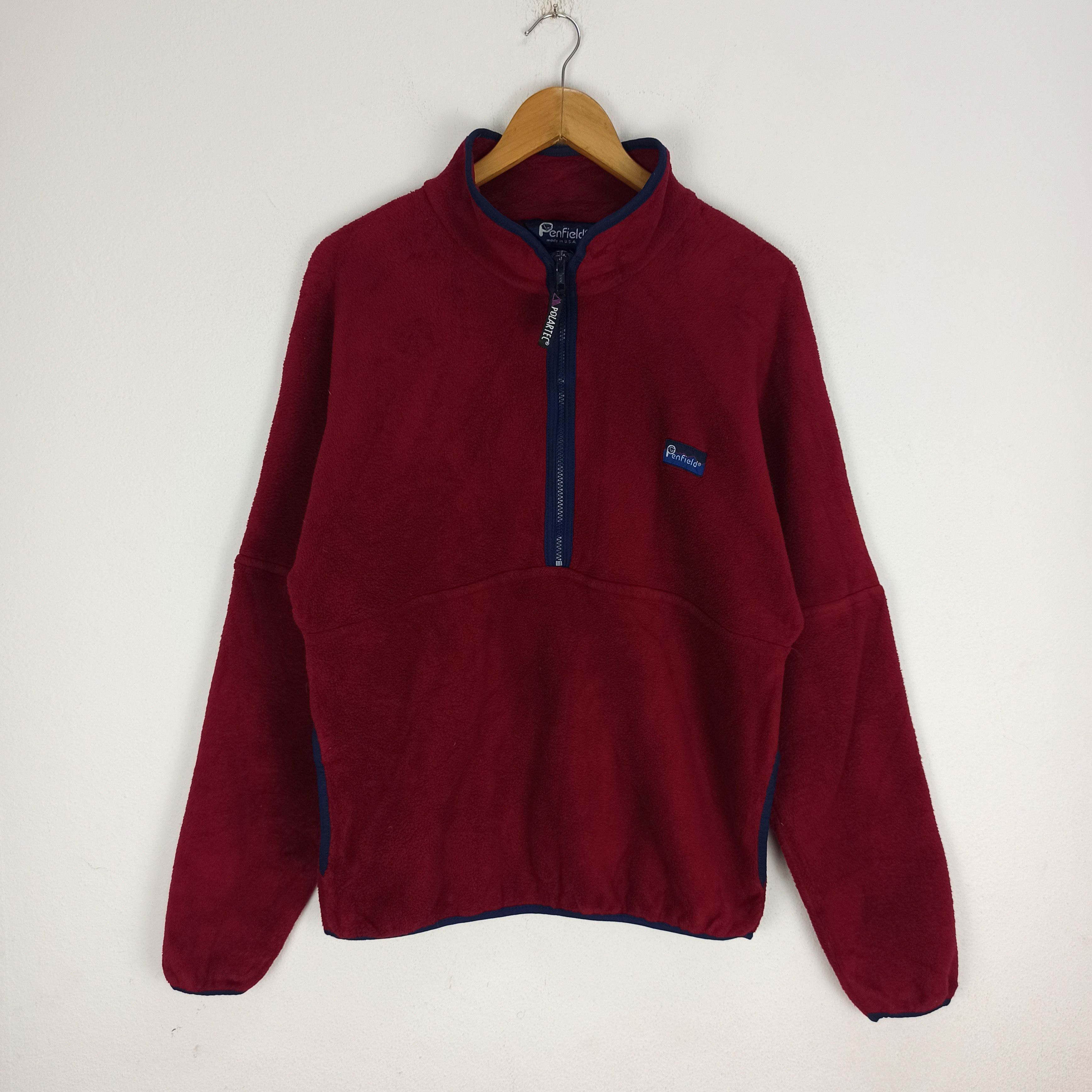 Penfield 🔥Rare🔥 Penfield Polartec Made in USA Fleece Half Zipper Size US M / EU 48-50 / 2 - 1 Thumbnail