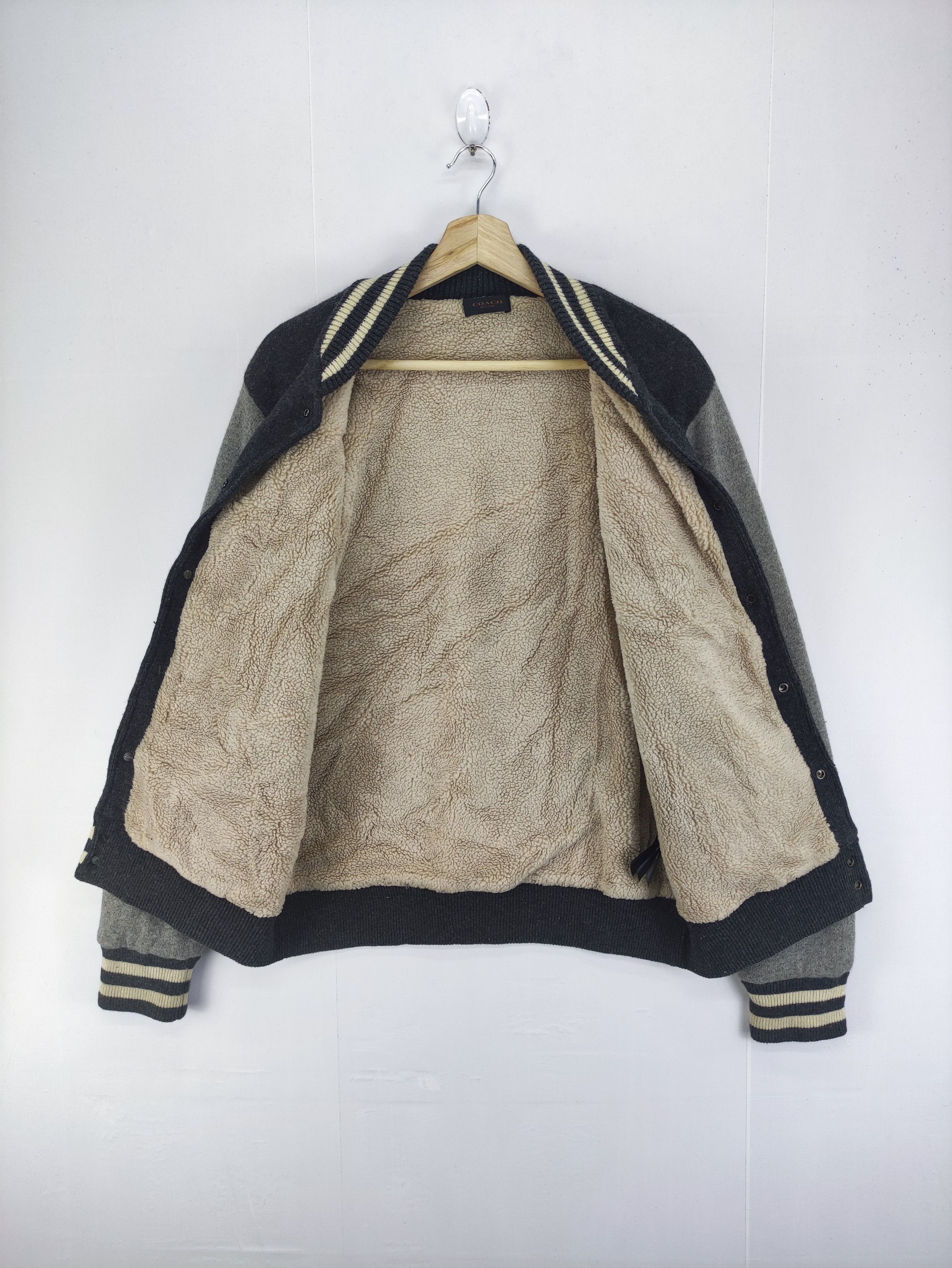 Coach Vintage Coach Wool Varsity Jacket Snap Button Size US M / EU 48-50 / 2 - 7 Thumbnail