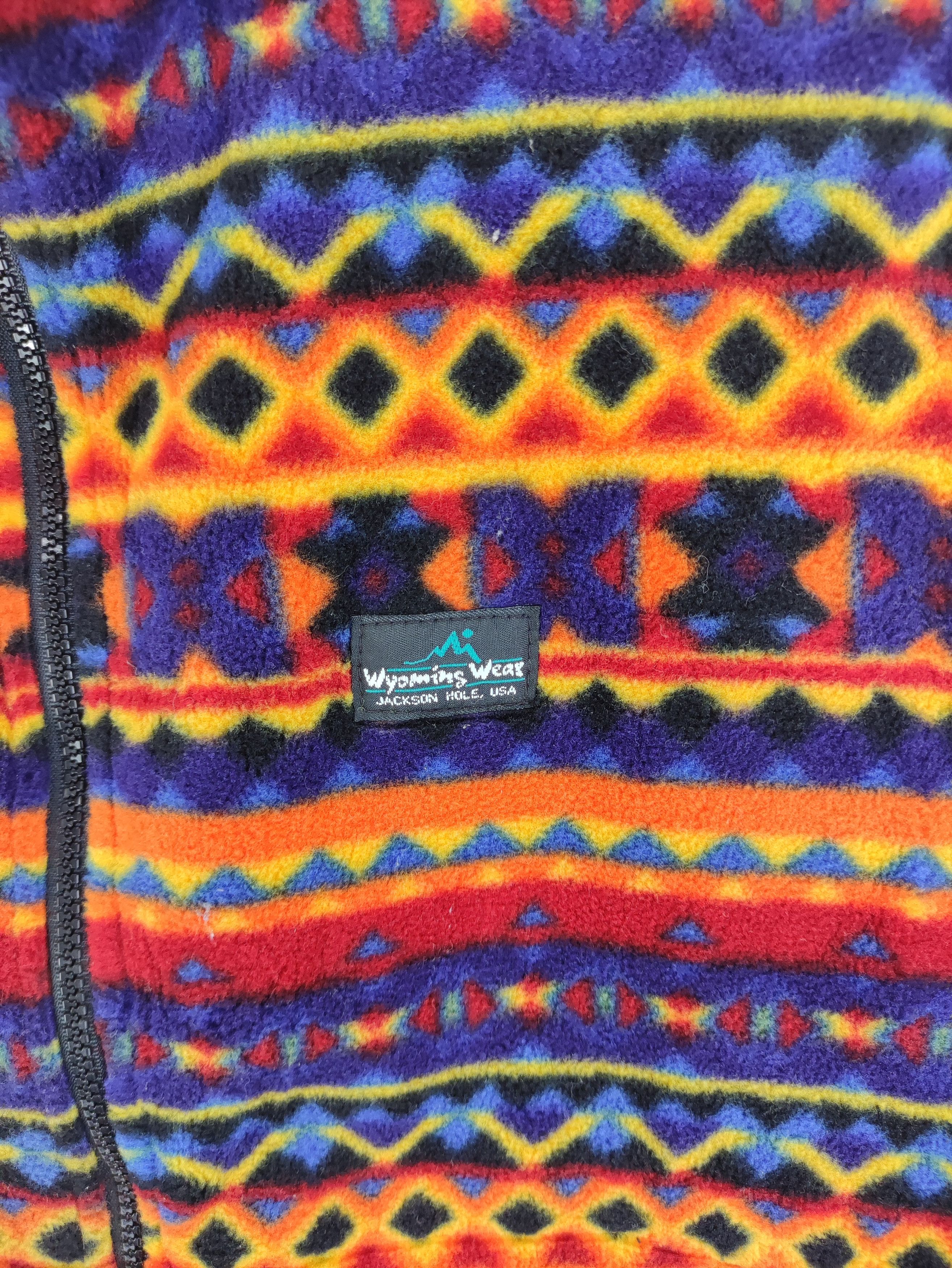 Japanese Brand Vintage Myoming Wear Vest Fleece Zipper Size US M / EU 48-50 / 2 - 2 Thumbnail