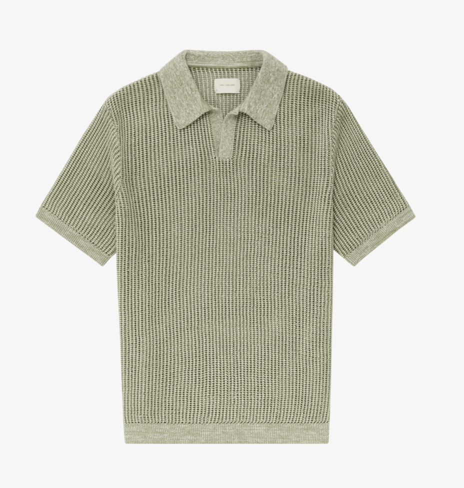 Aime Leon Dore Aime Leon Dore Mesh Knit Polo Size US M / EU 48-50 / 2 - 1 Thumbnail