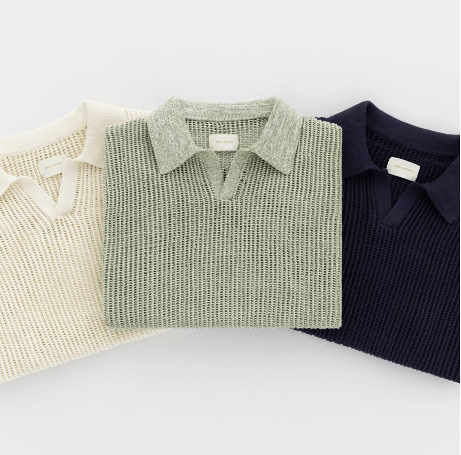 Aime Leon Dore Aime Leon Dore Mesh Knit Polo Size US M / EU 48-50 / 2 - 3 Thumbnail