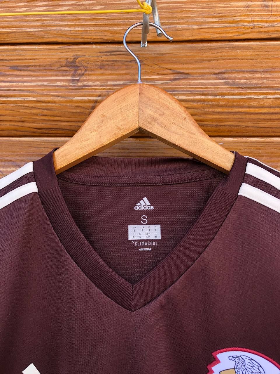 Adidas MEXICO HOME FOOTBALL SHIRT SOCCER JERSEY ADIDAS Size US S / EU 44-46 / 1 - 4 Thumbnail