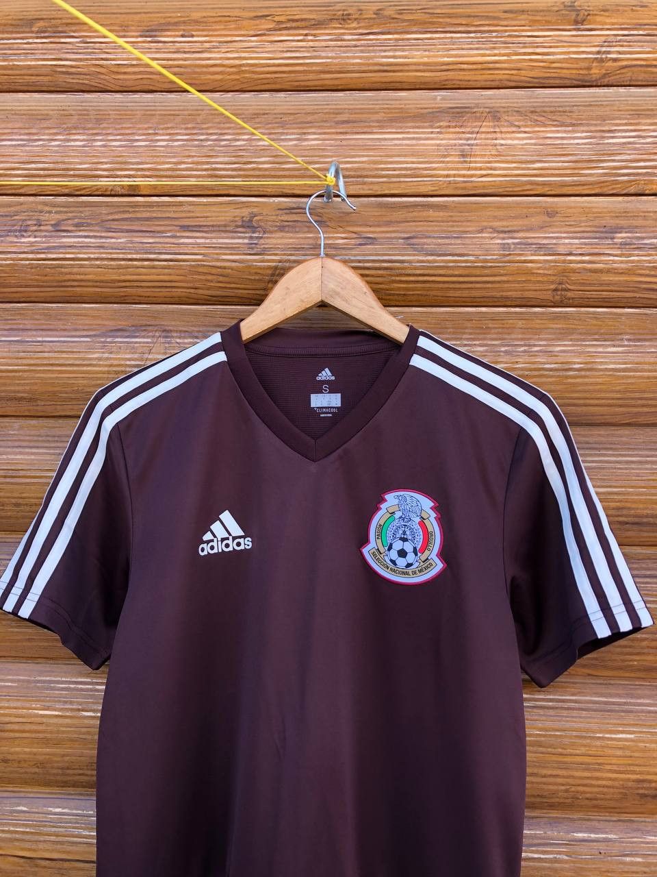 Adidas MEXICO HOME FOOTBALL SHIRT SOCCER JERSEY ADIDAS Size US S / EU 44-46 / 1 - 2 Thumbnail