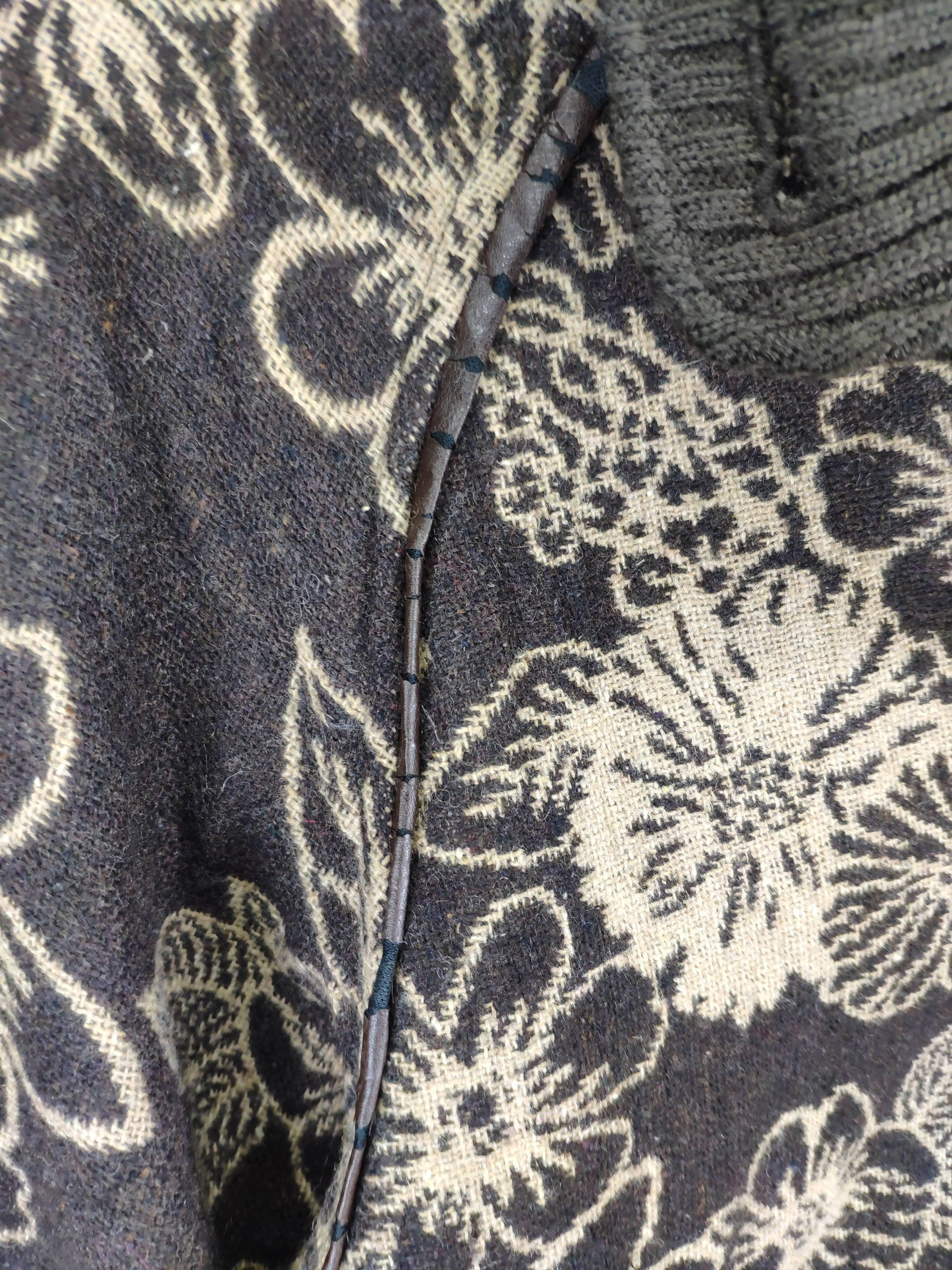 Aran Isles Knitwear × Japanese Brand Steal 💥 Vintage Knit Jacket Button Up Flower Fullprint Size S / US 4 / IT 40 - 4 Thumbnail