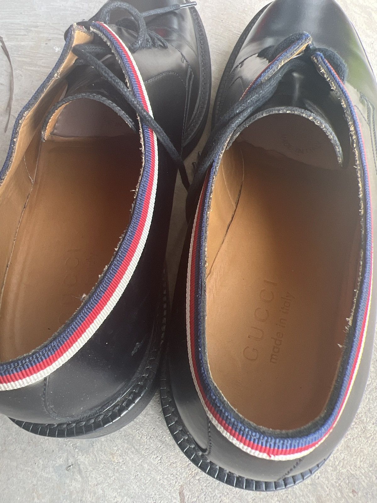 Gucci 🔥🔥Gucci Loafer Lace Up Shoes Rare🔥🔥 Size US 10 / EU 43 - 5 Thumbnail