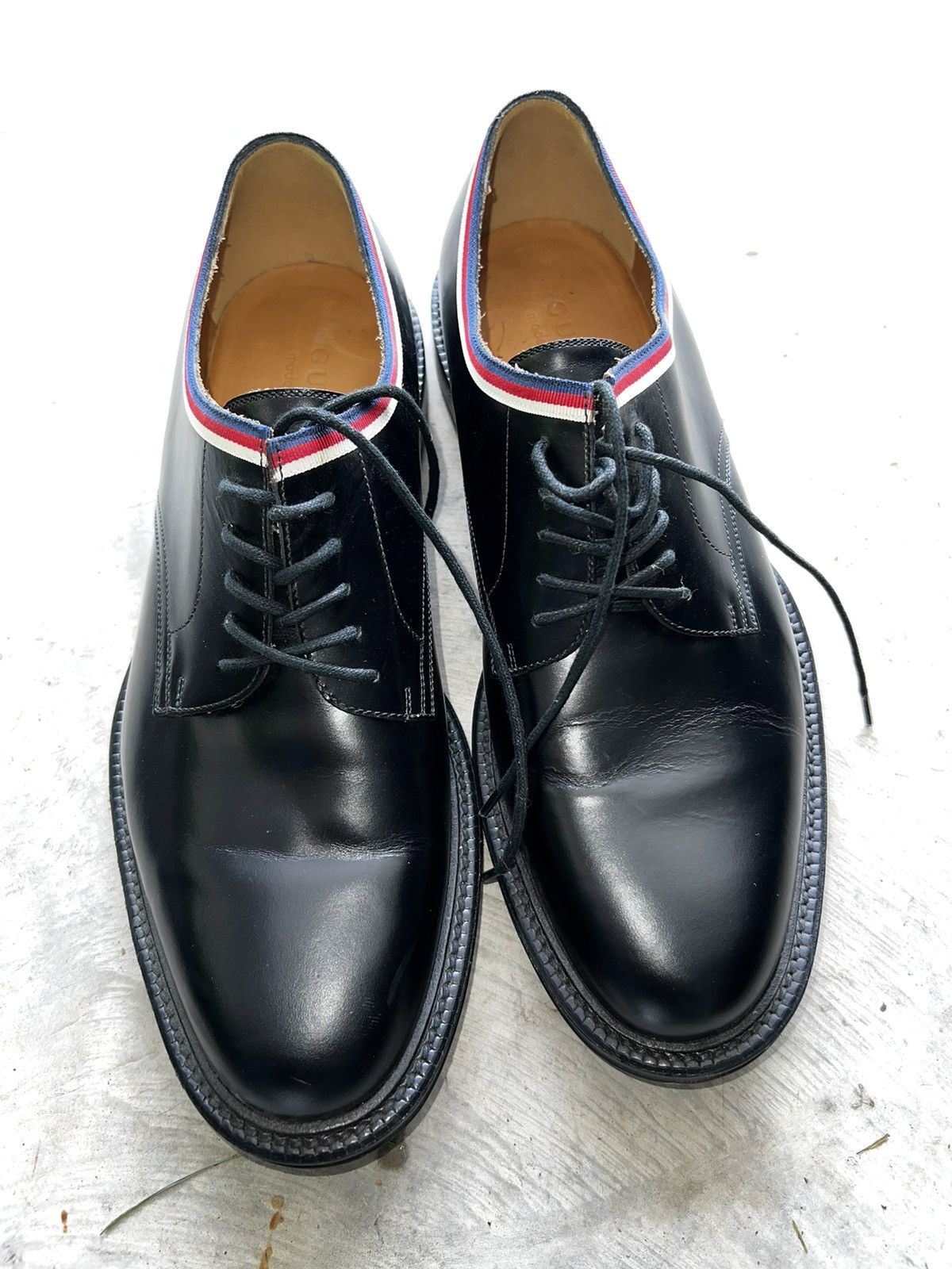 Gucci 🔥🔥Gucci Loafer Lace Up Shoes Rare🔥🔥 Size US 10 / EU 43 - 2 Thumbnail