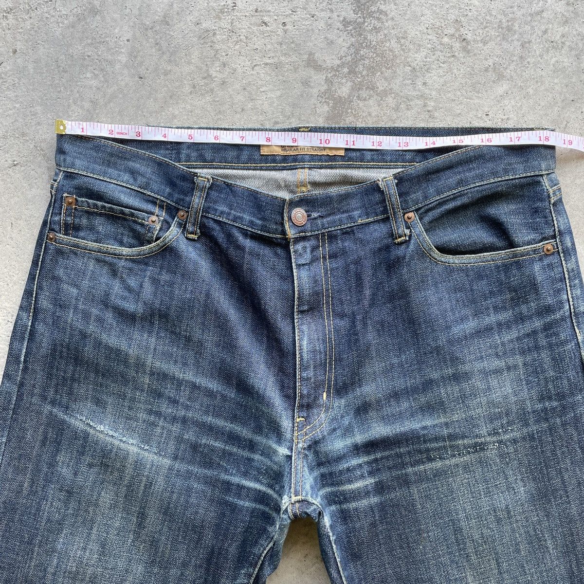 Japanese Brand Vintage Japanese Brand Uniqlo Denim Jeans Pants W37x32 Size US 37 - 7 Thumbnail