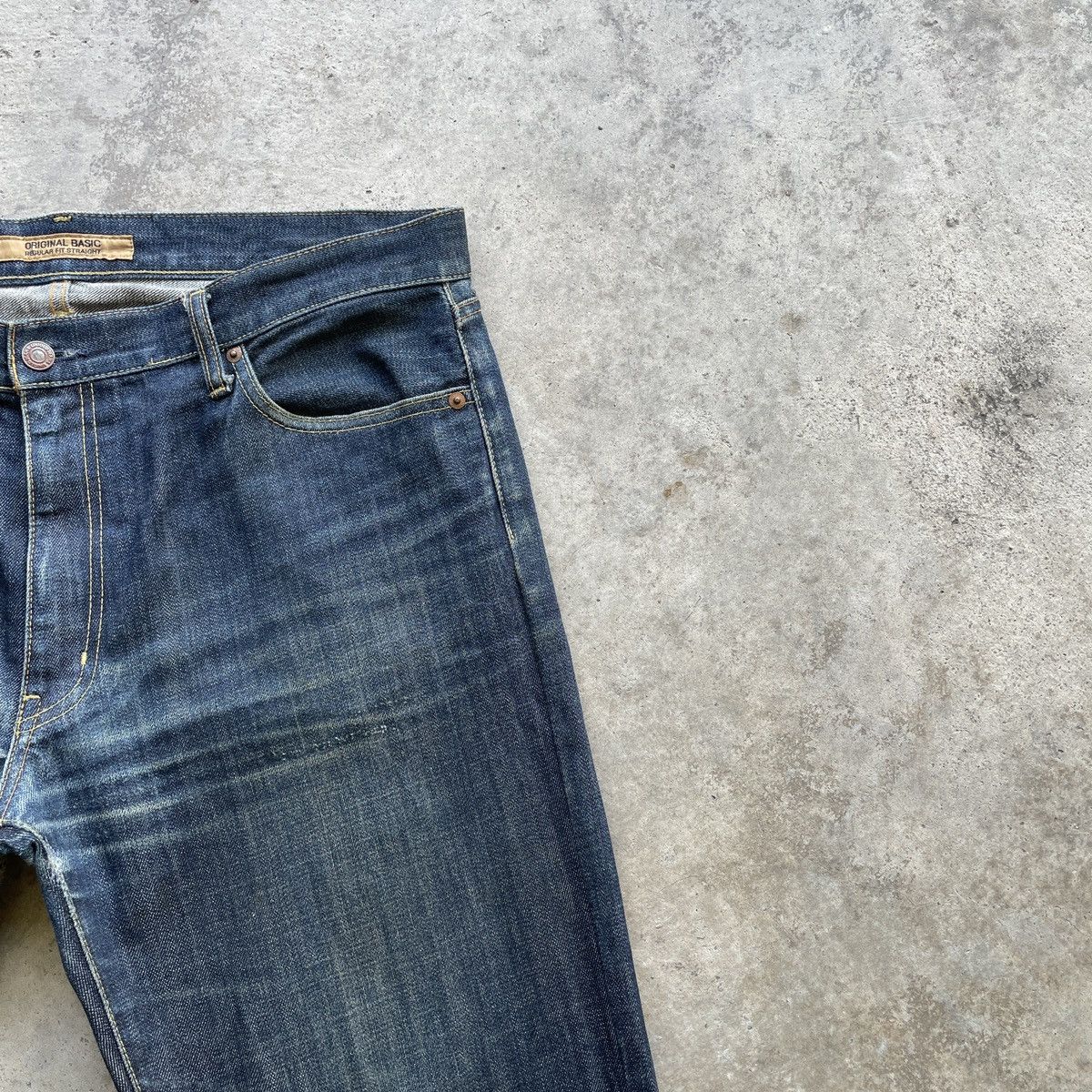 Japanese Brand Vintage Japanese Brand Uniqlo Denim Jeans Pants W37x32 Size US 37 - 6 Thumbnail