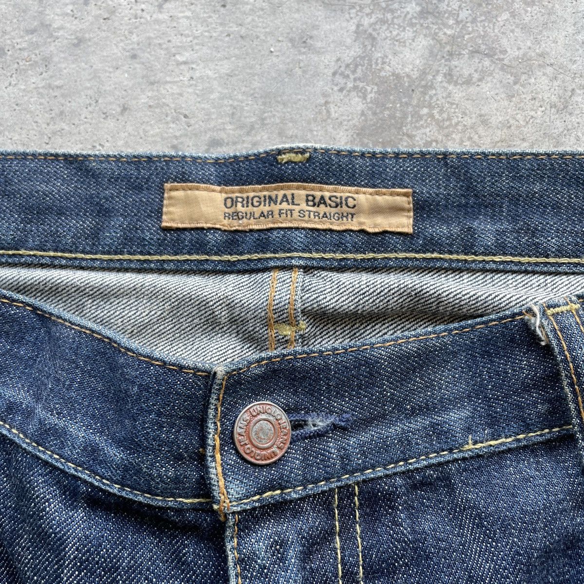 Japanese Brand Vintage Japanese Brand Uniqlo Denim Jeans Pants W37x32 Size US 37 - 8 Thumbnail