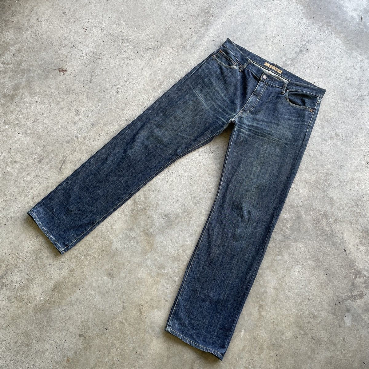 Japanese Brand Vintage Japanese Brand Uniqlo Denim Jeans Pants W37x32 Size US 37 - 2 Thumbnail