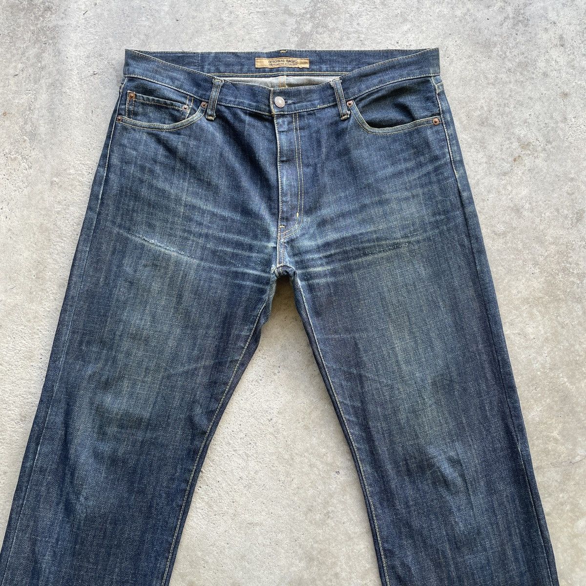 Japanese Brand Vintage Japanese Brand Uniqlo Denim Jeans Pants W37x32 Size US 37 - 3 Thumbnail