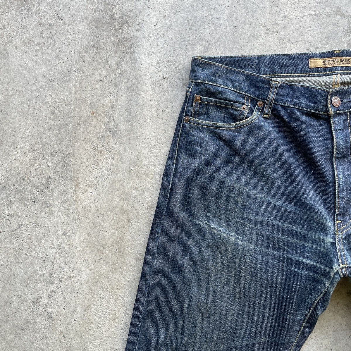 Japanese Brand Vintage Japanese Brand Uniqlo Denim Jeans Pants W37x32 Size US 37 - 5 Thumbnail
