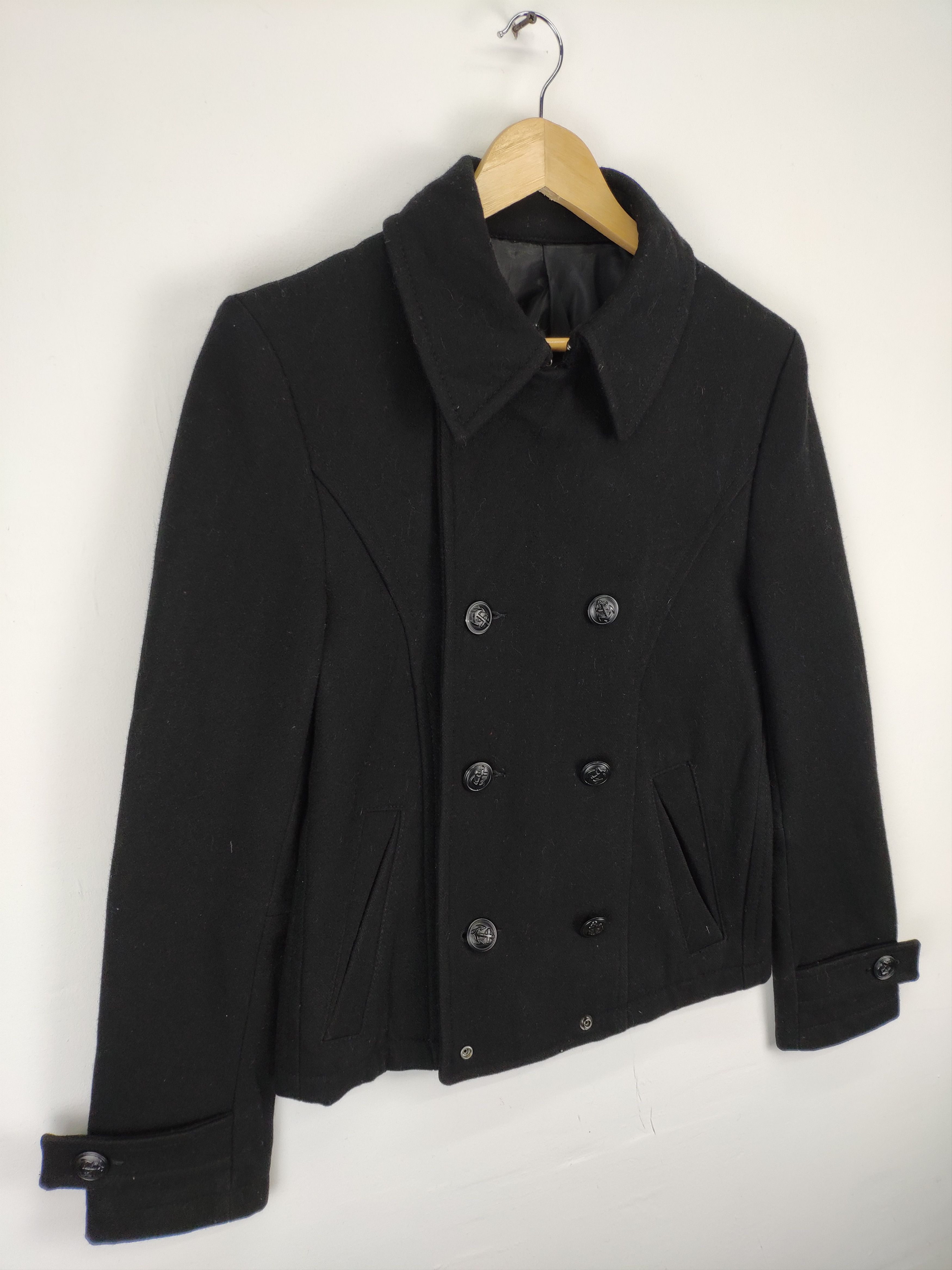 Japanese Brand × PPFM × Seditionaries Vintage PPFM Jacket Double Breast Wool Jacket Size US S / EU 44-46 / 1 - 5 Thumbnail
