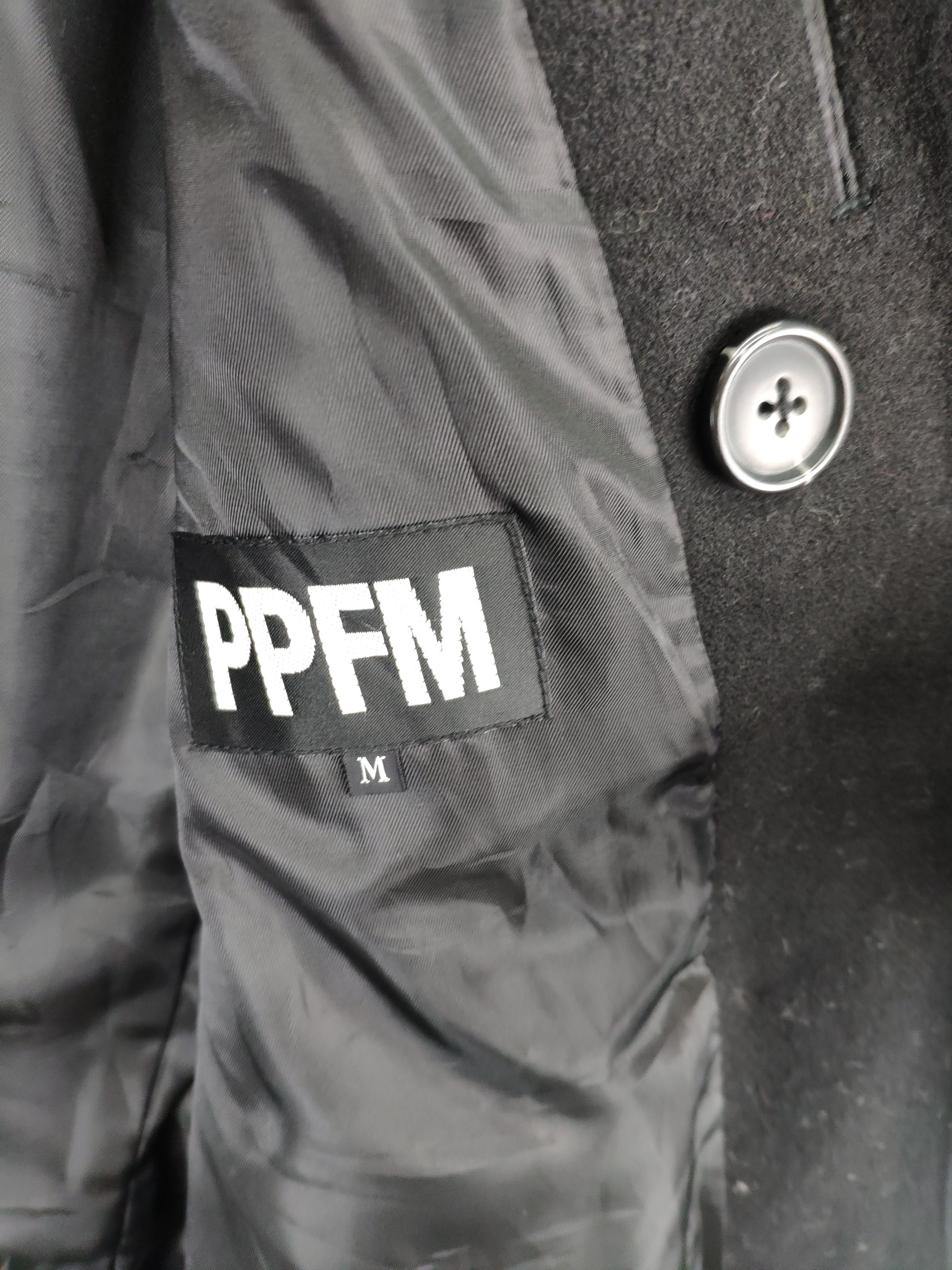 Japanese Brand × PPFM × Seditionaries Vintage PPFM Jacket Double Breast Wool Jacket Size US S / EU 44-46 / 1 - 15 Thumbnail