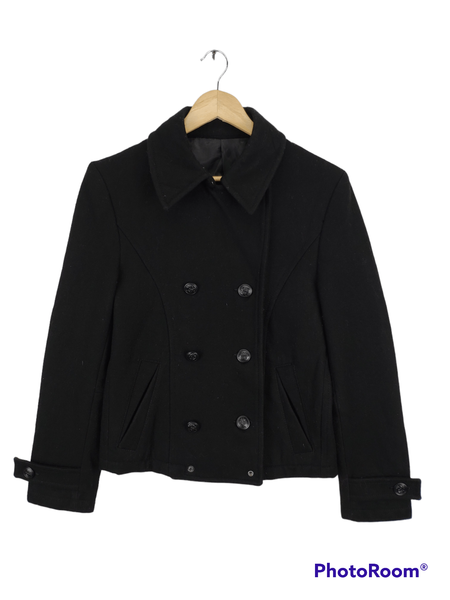Japanese Brand × PPFM × Seditionaries Vintage PPFM Jacket Double Breast Wool Jacket Size US S / EU 44-46 / 1 - 2 Thumbnail