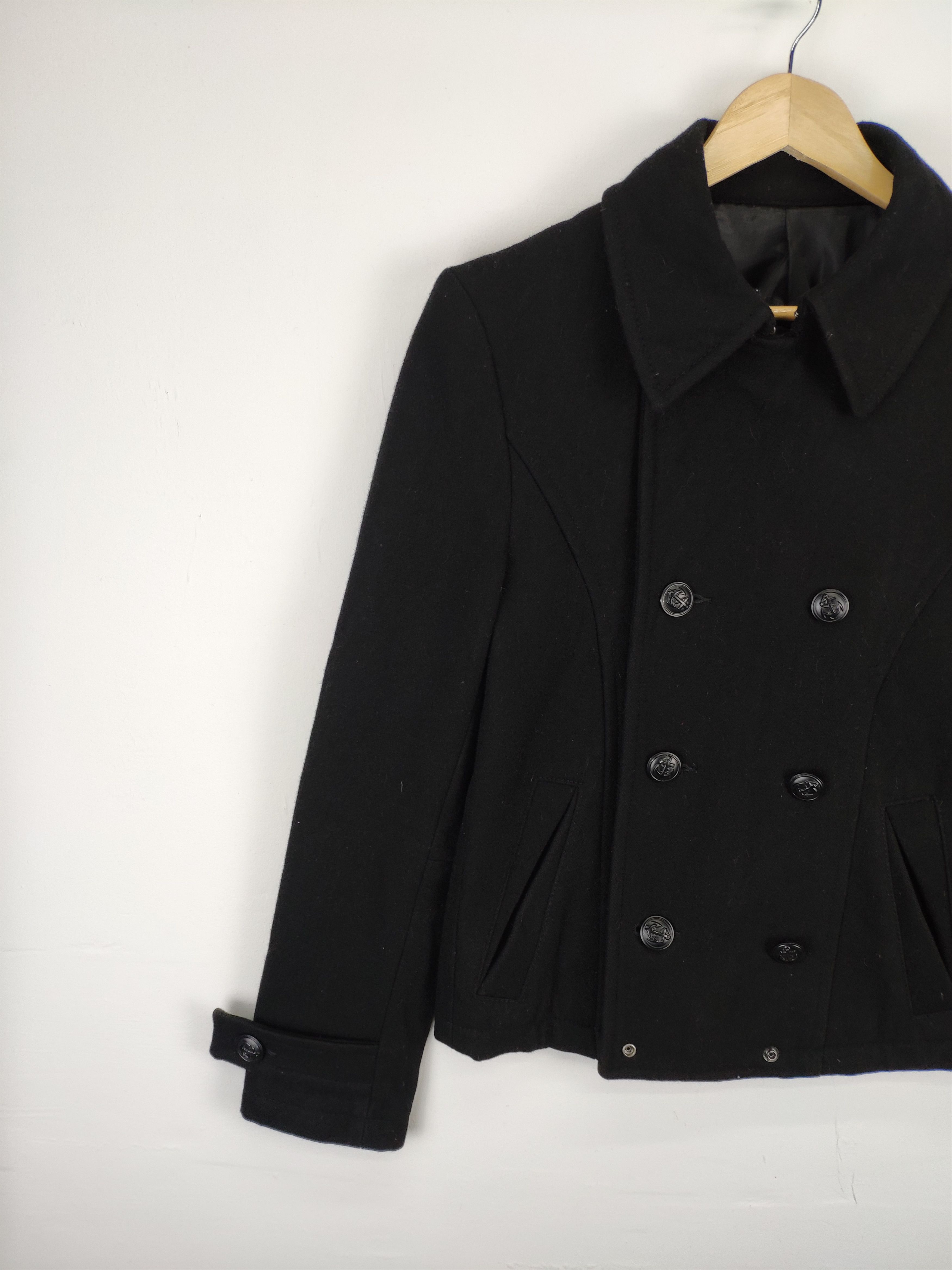 Japanese Brand × PPFM × Seditionaries Vintage PPFM Jacket Double Breast Wool Jacket Size US S / EU 44-46 / 1 - 12 Thumbnail