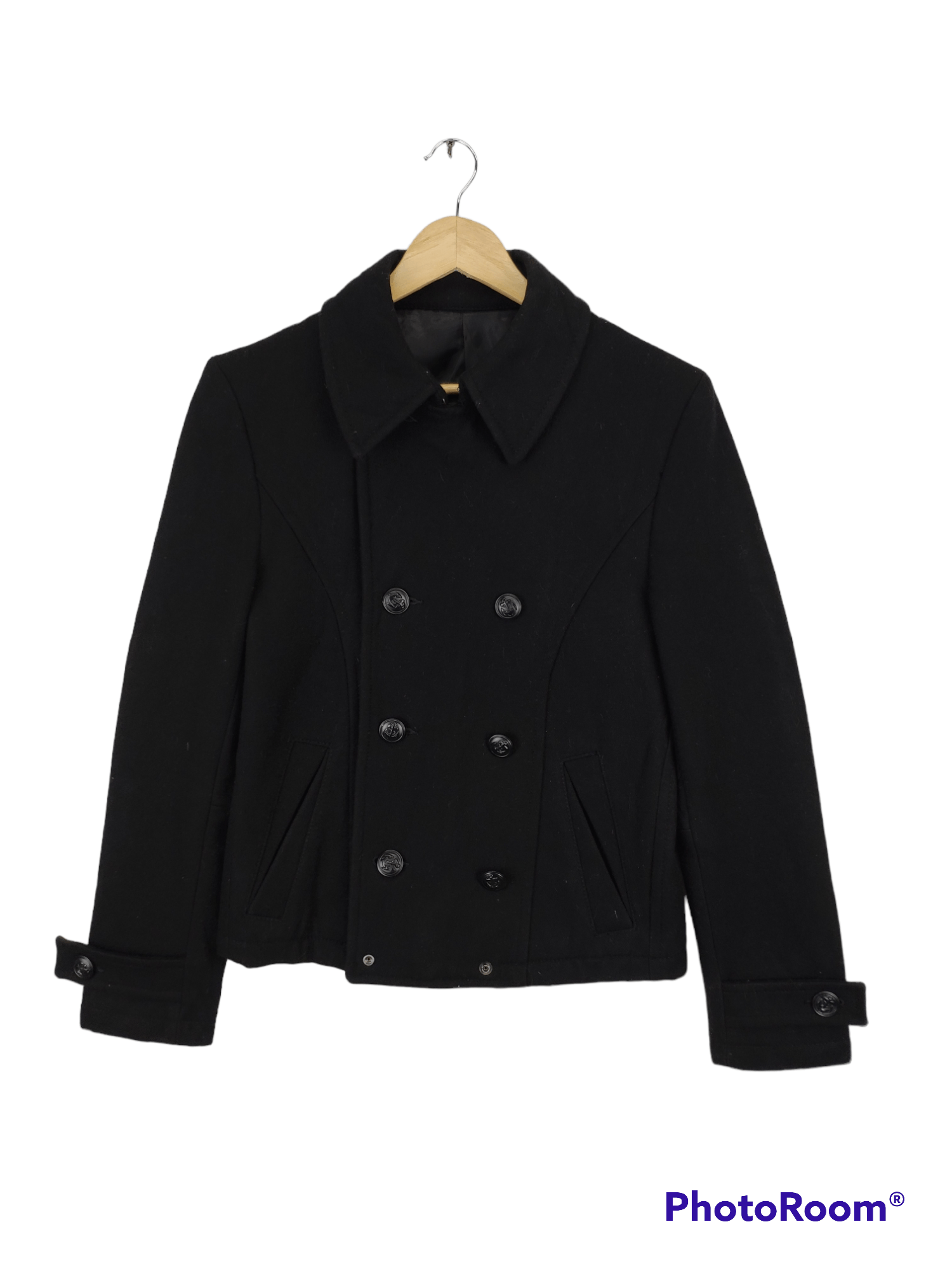 Japanese Brand × PPFM × Seditionaries Vintage PPFM Jacket Double Breast Wool Jacket Size US S / EU 44-46 / 1 - 3 Thumbnail