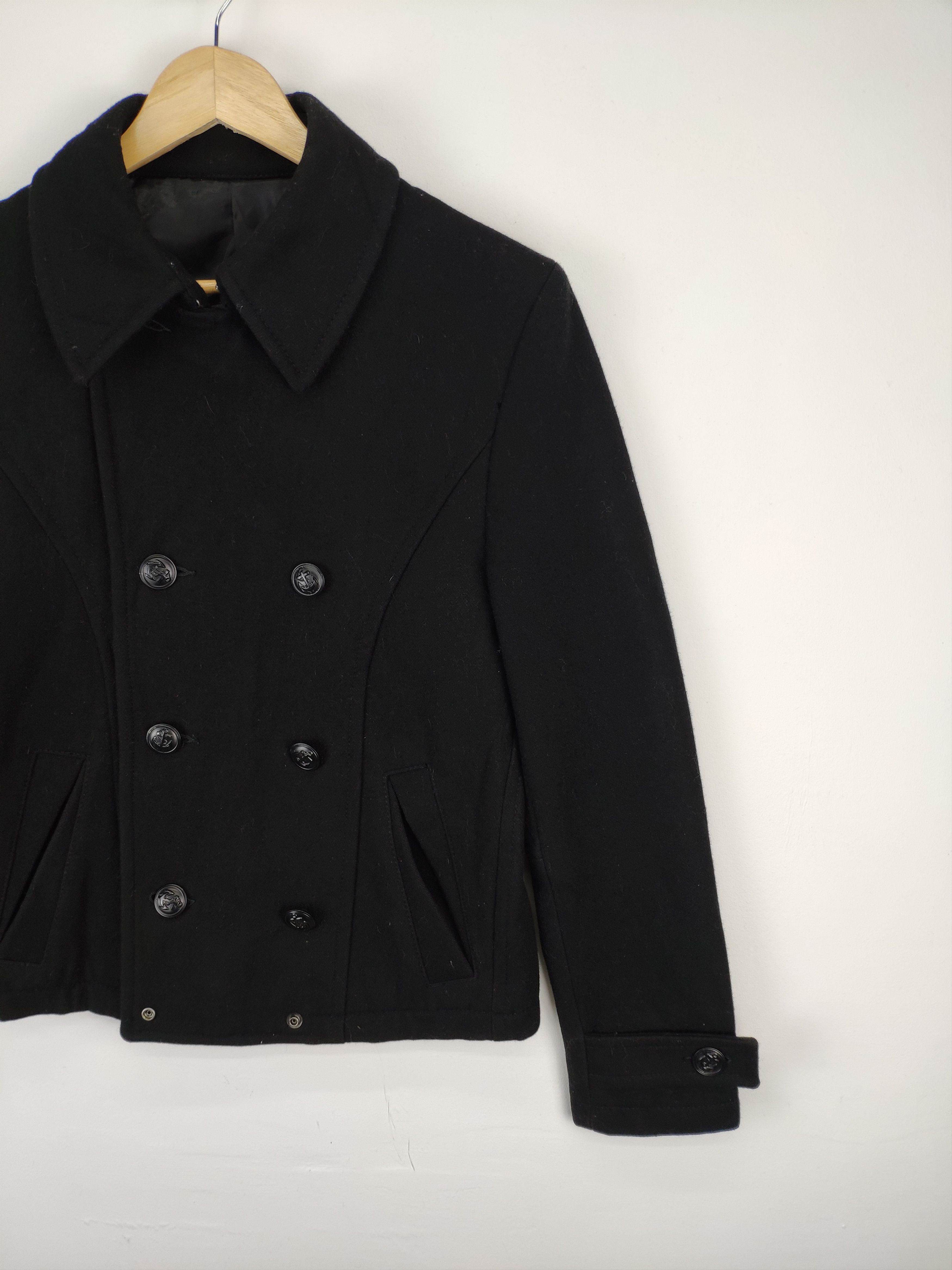 Japanese Brand × PPFM × Seditionaries Vintage PPFM Jacket Double Breast Wool Jacket Size US S / EU 44-46 / 1 - 11 Thumbnail