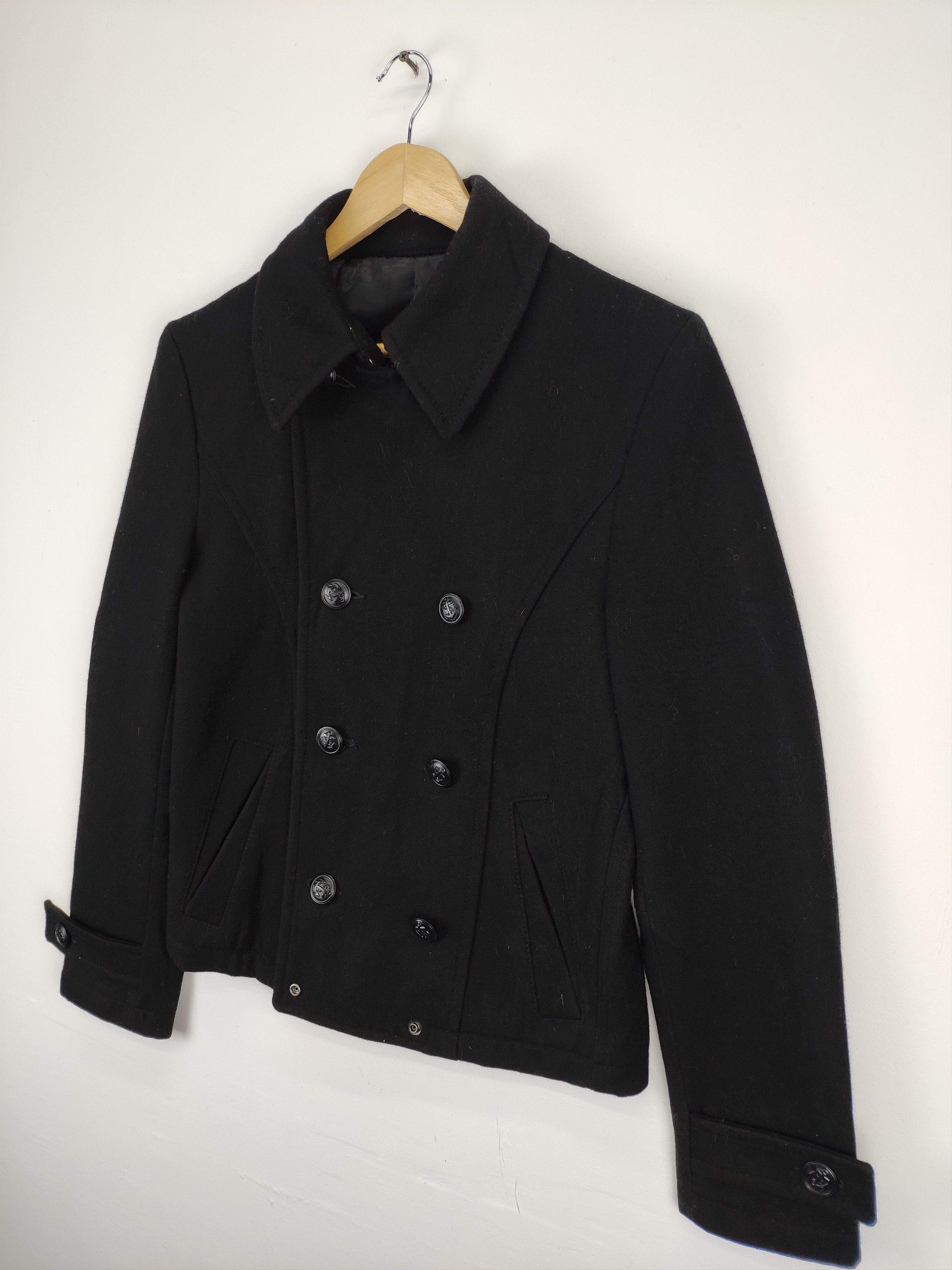 Japanese Brand × PPFM × Seditionaries Vintage PPFM Jacket Double Breast Wool Jacket Size US S / EU 44-46 / 1 - 4 Thumbnail