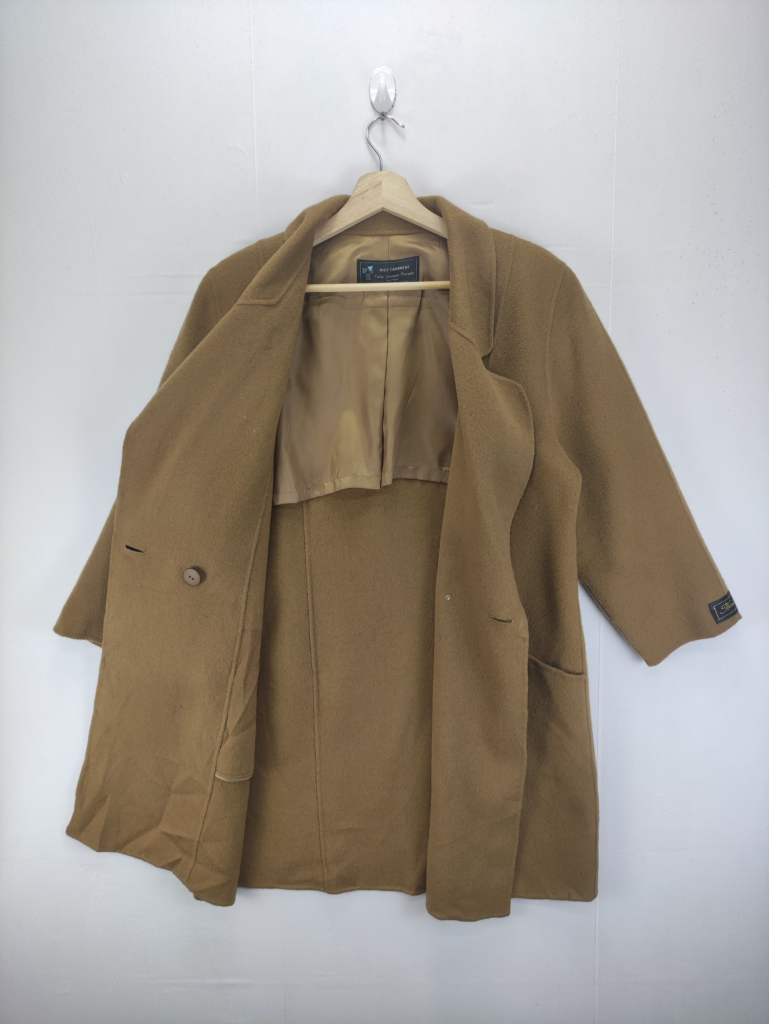 Tallia Vintage Tallia Galoppo Floriano Wool Coat Jacket Size M / US 6-8 / IT 42-44 - 4 Thumbnail