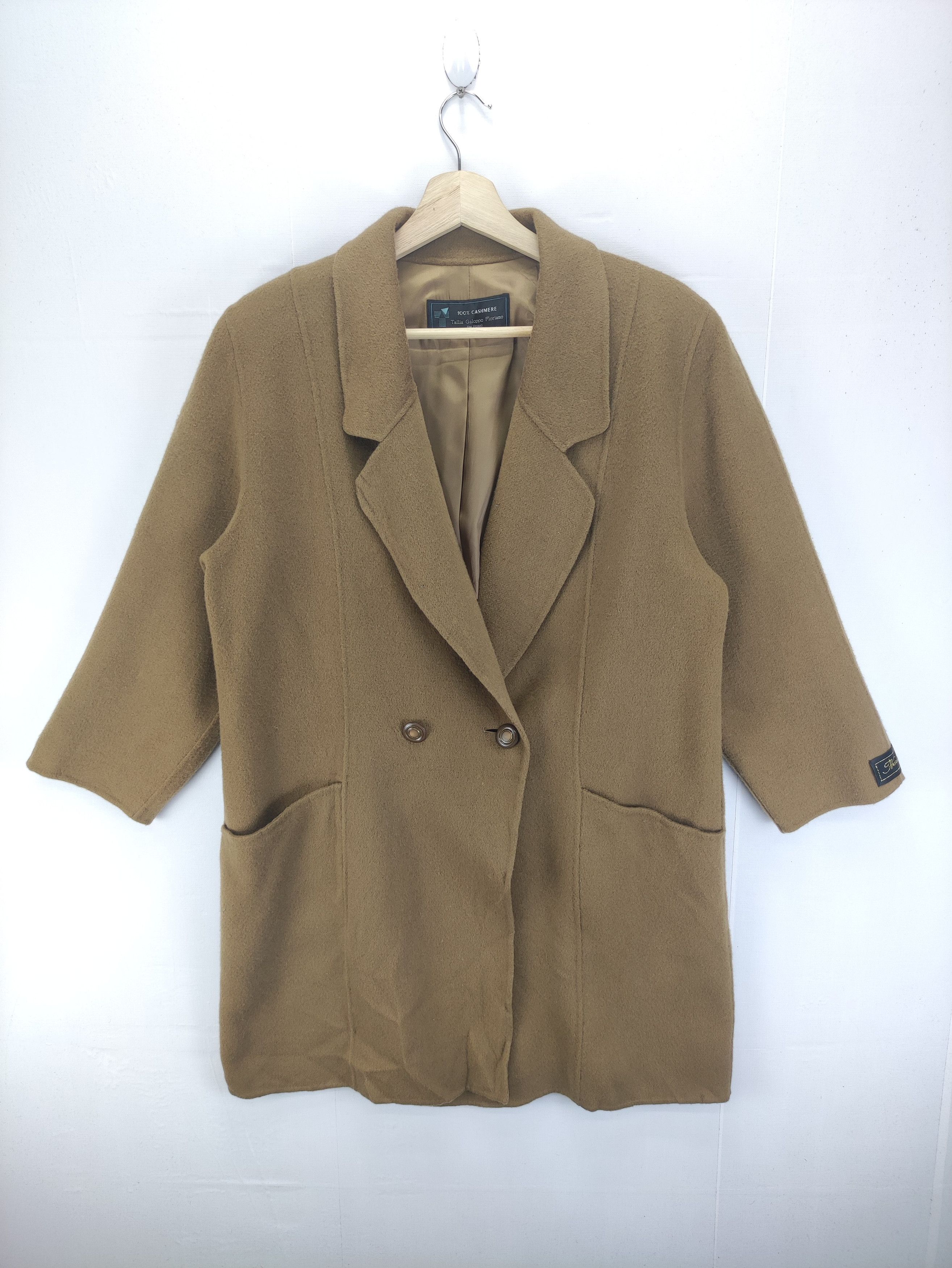Tallia Vintage Tallia Galoppo Floriano Wool Coat Jacket Size M / US 6-8 / IT 42-44 - 1 Thumbnail
