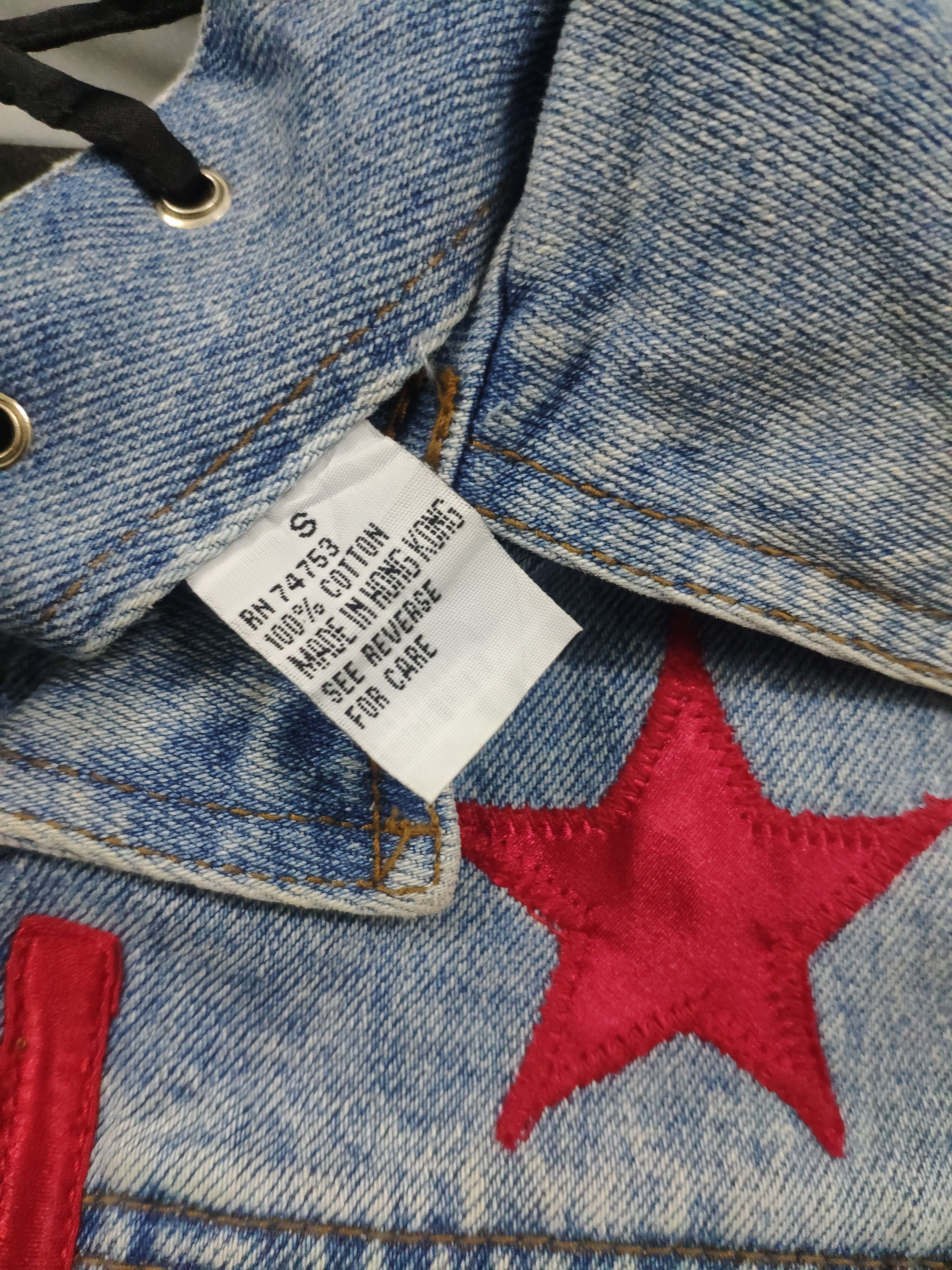 14th Addiction × If Six Was Nine × Seditionaries Vintage Denim Vest Punk Style Summer Sexy Style Size S / US 4 / IT 40 - 8 Thumbnail