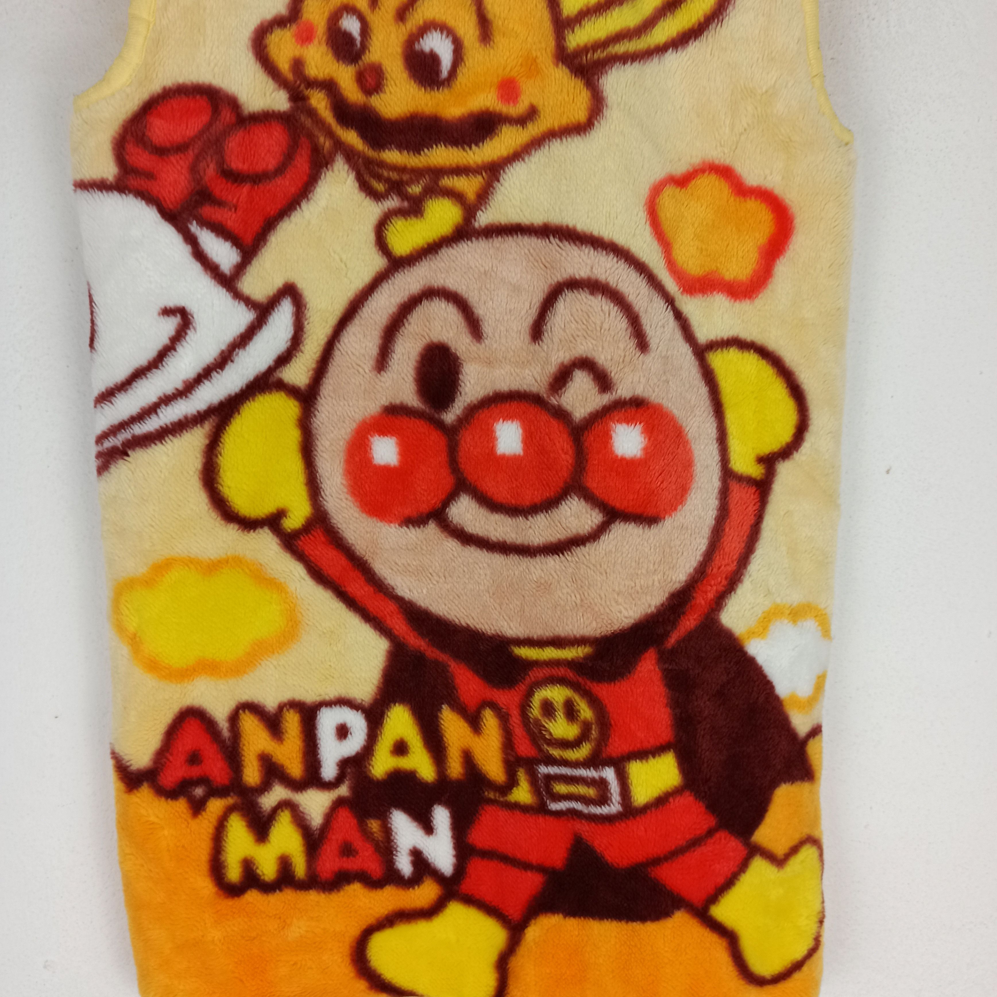 Anime 🔥Rare🔥 Anime Anpanman Vest Fleece fur Size US S / EU 44-46 / 1 - 2 Thumbnail