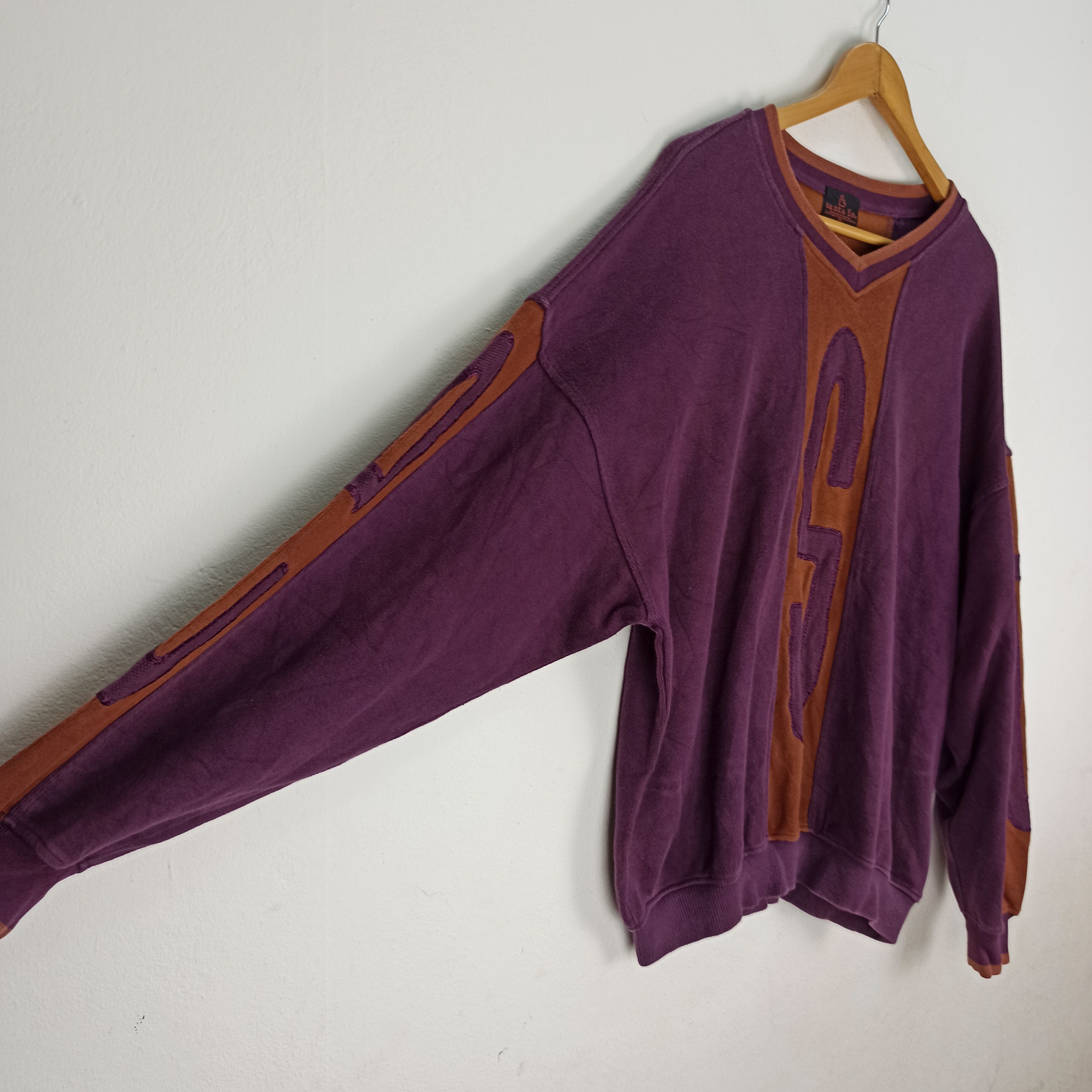 Japanese Brand 🔥Rare🔥 Santa Fe Sweatshirt Crewneck Embroidered Big Logo Size US L / EU 52-54 / 3 - 2 Thumbnail