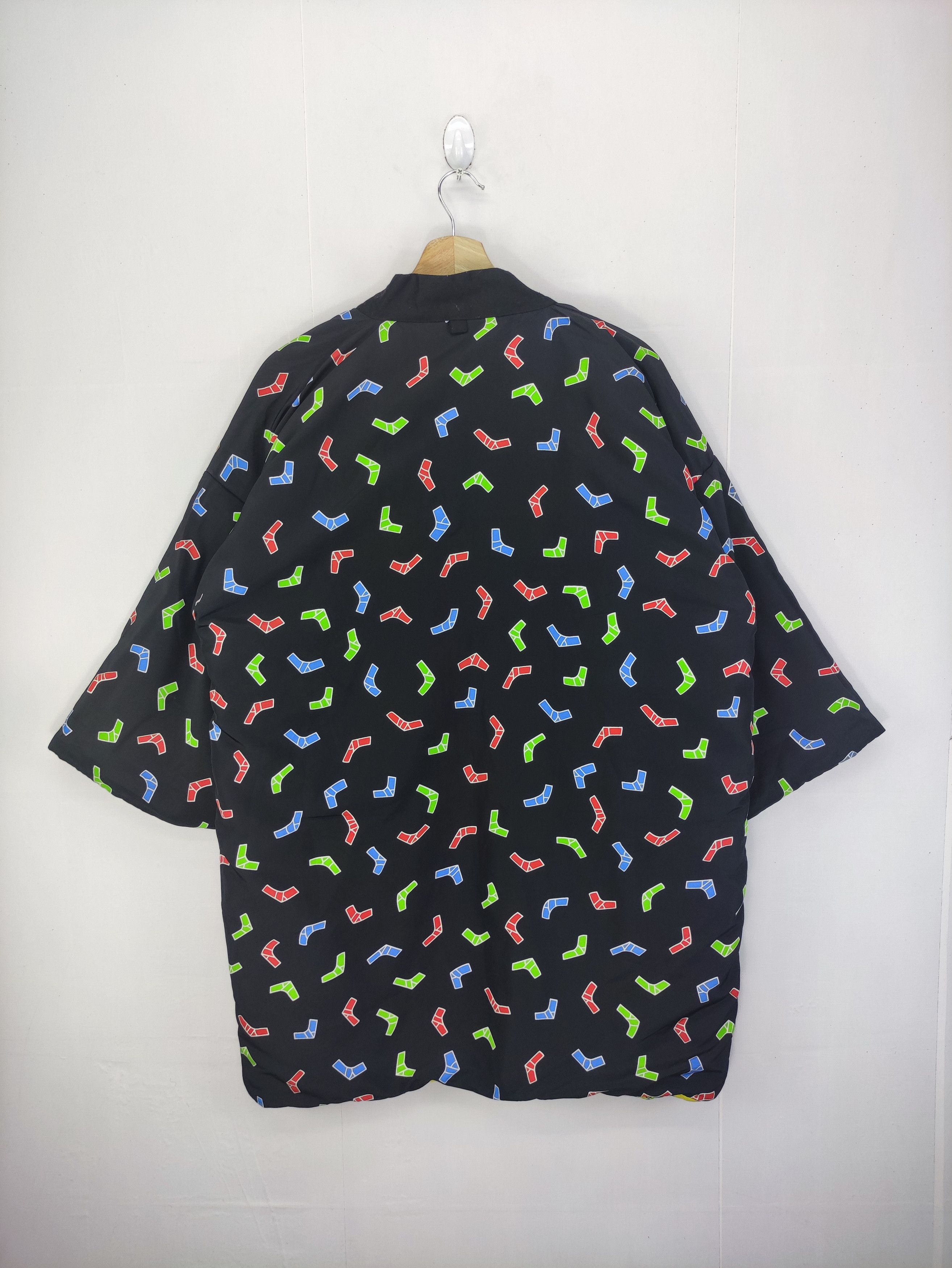 Japanese Brand Vintage Cardigan Kimono Full Print Reversible Size US L / EU 52-54 / 3 - 7 Thumbnail