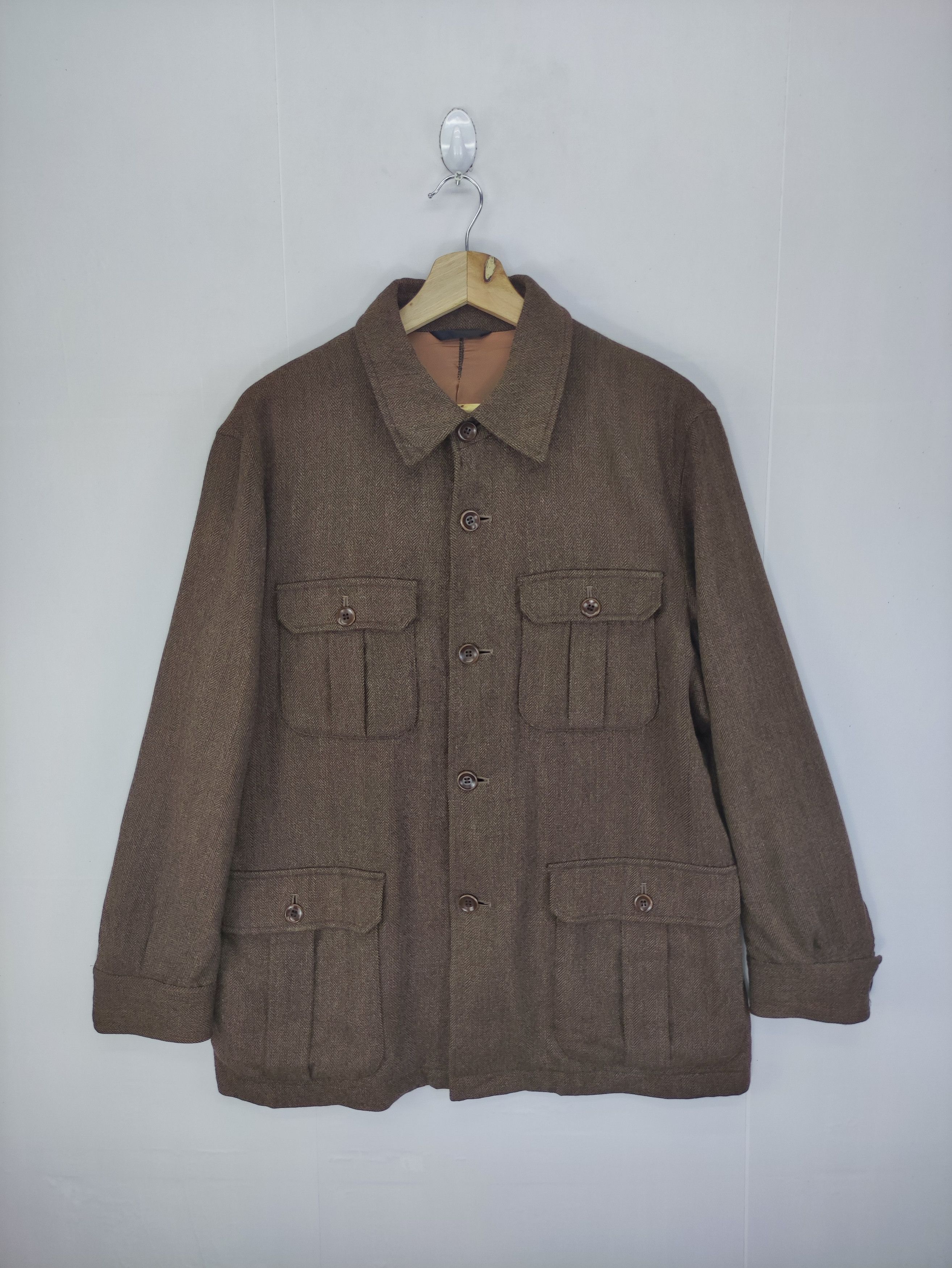 image of Stanley Blacker Wool Jacket Button Up, Men's (Size Medium)
