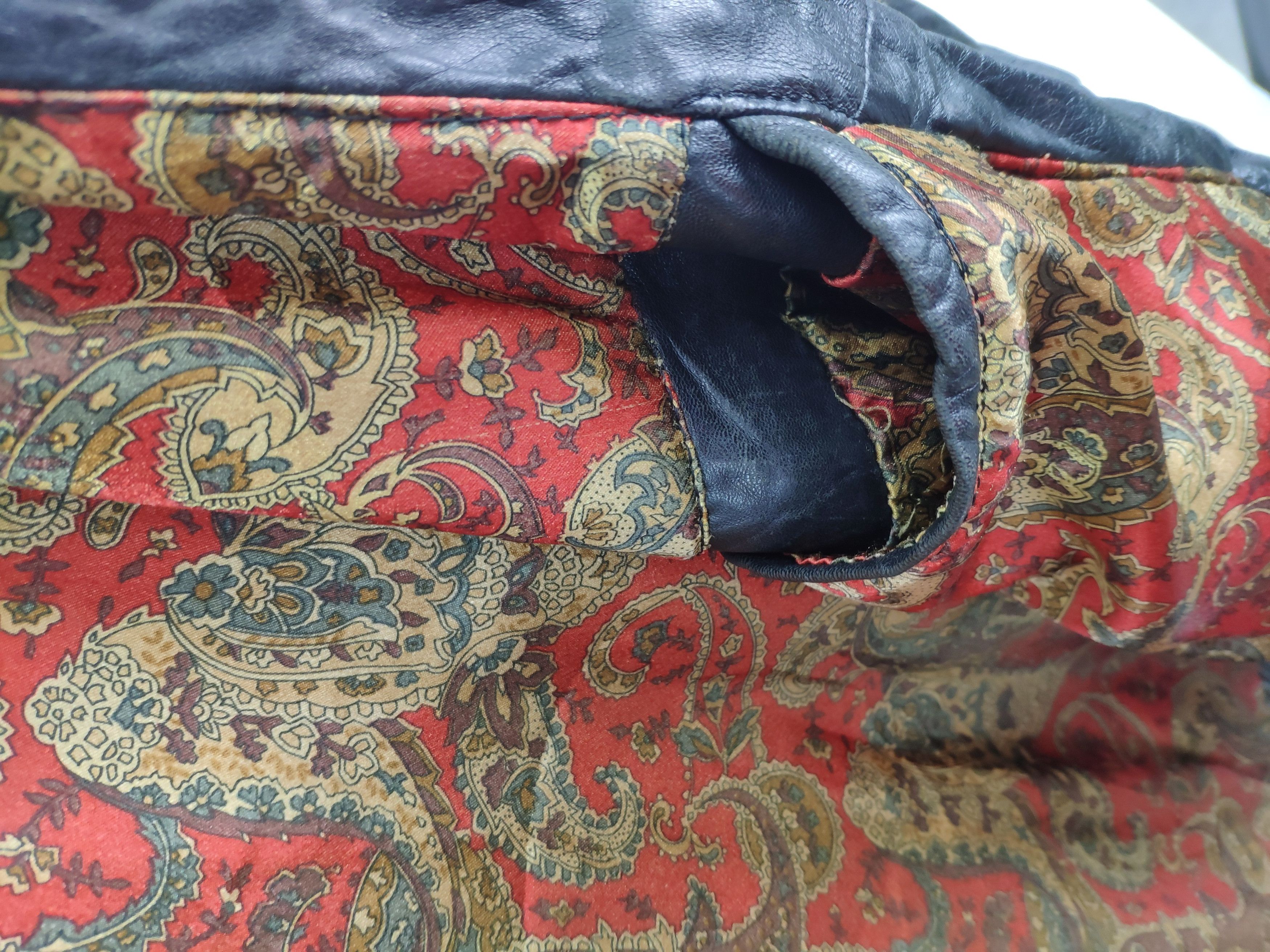 Japanese Brand × Vintage Vintage Leather Jacket Issey Miyake Style Unbranded Size US M / EU 48-50 / 2 - 12 Thumbnail
