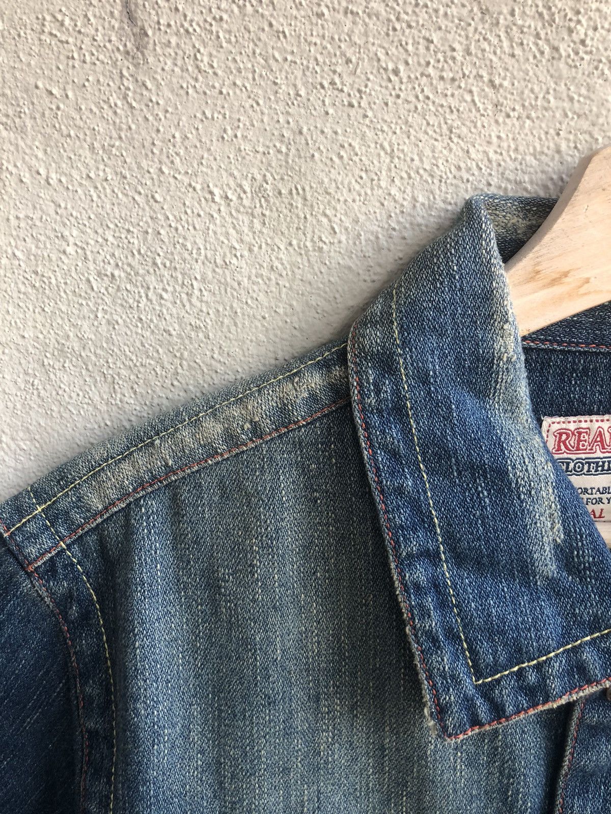 True Religion Japanese real crush Denim Jacket Distressed Size US M / EU 48-50 / 2 - 15 Thumbnail