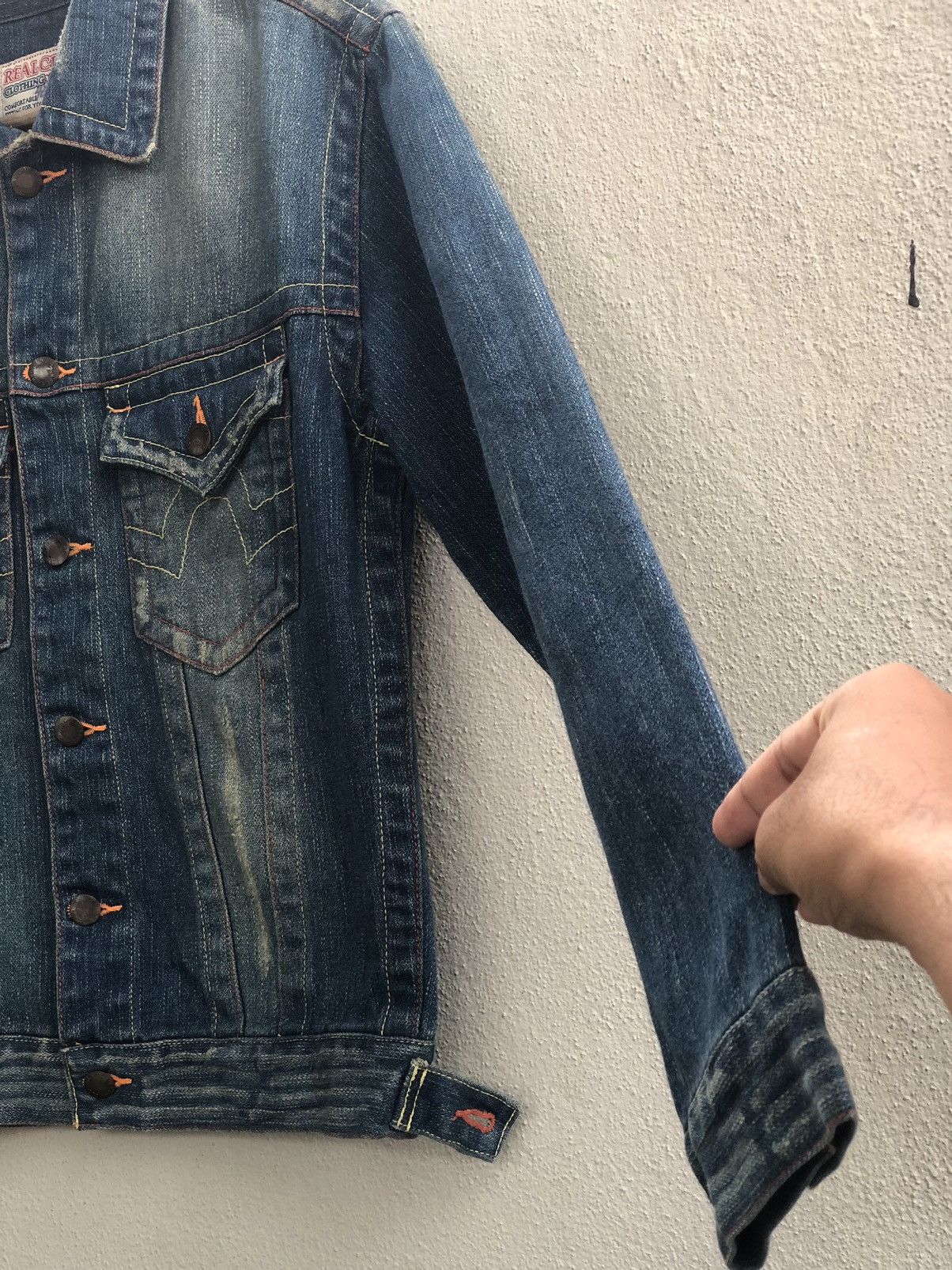 True Religion Japanese real crush Denim Jacket Distressed Size US M / EU 48-50 / 2 - 5 Thumbnail