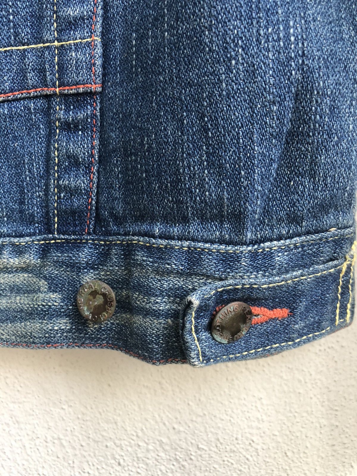 True Religion Japanese real crush Denim Jacket Distressed Size US M / EU 48-50 / 2 - 18 Thumbnail