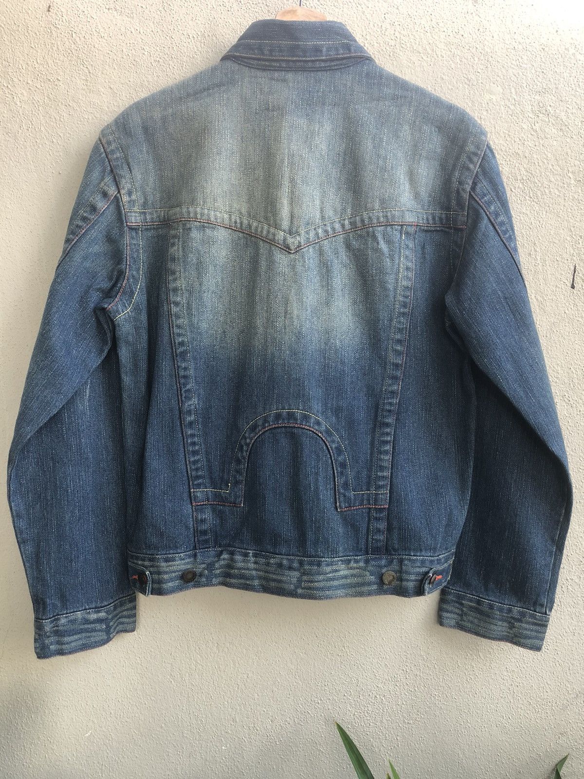 True Religion Japanese real crush Denim Jacket Distressed Size US M / EU 48-50 / 2 - 8 Thumbnail