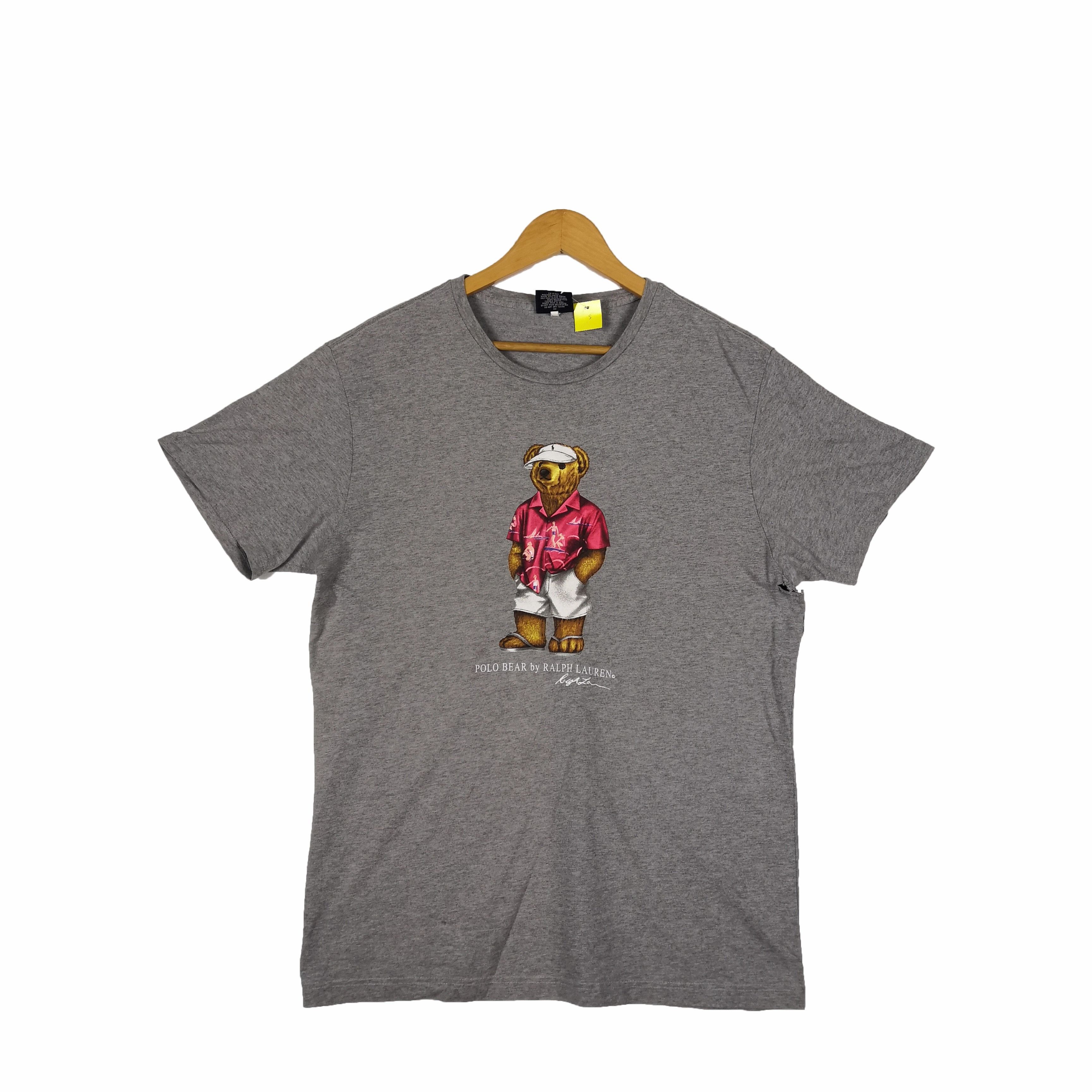 Polo Ralph Lauren Vintage Polo Bear by Ralph Lauren T-Shirt Hawaii Tees Size US M / EU 48-50 / 2 - 1 Thumbnail