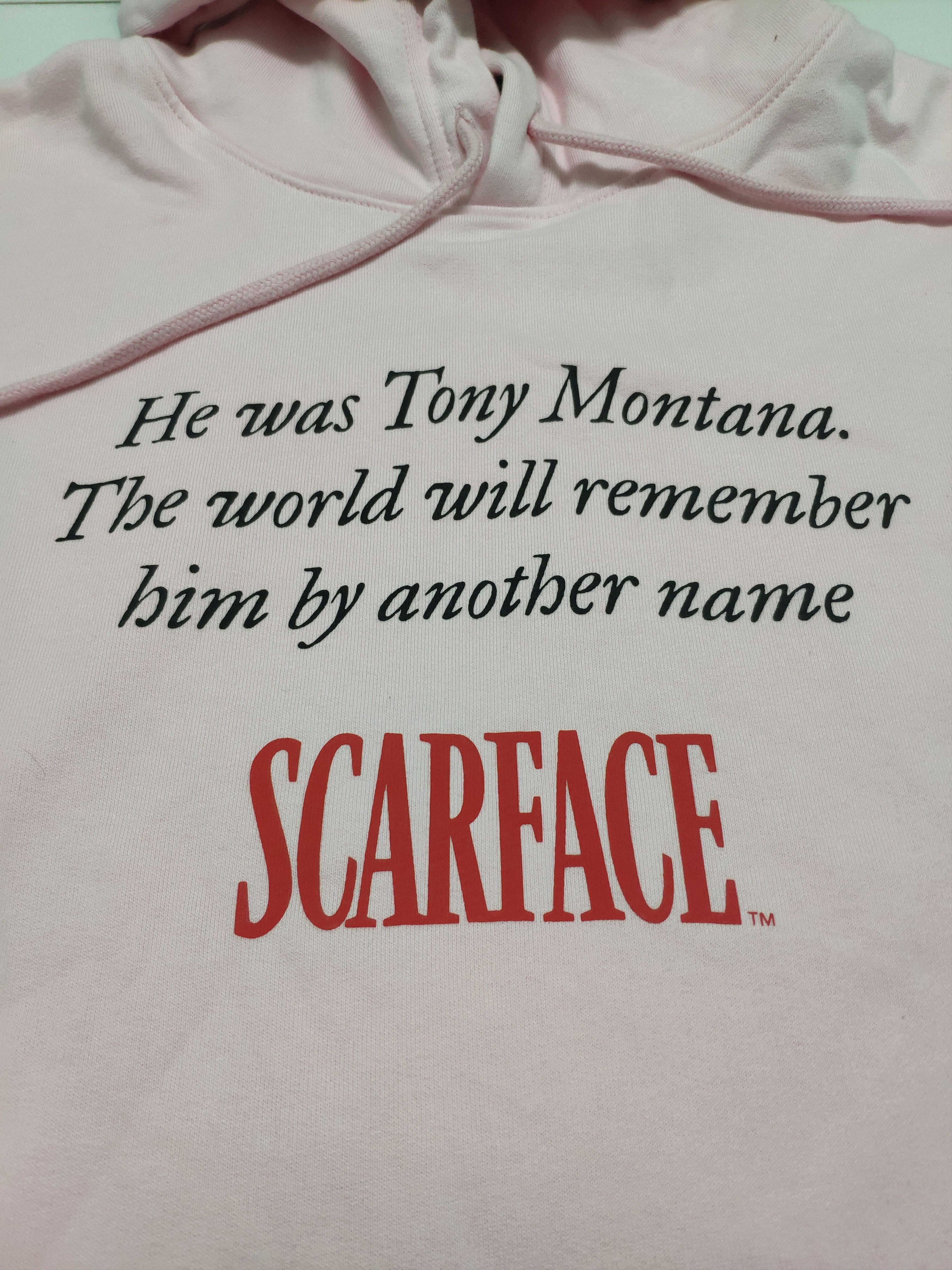 Japanese Brand Steal 💥 Scarface Pullover Hoodie Universal Studios Size US XL / EU 56 / 4 - 8 Thumbnail