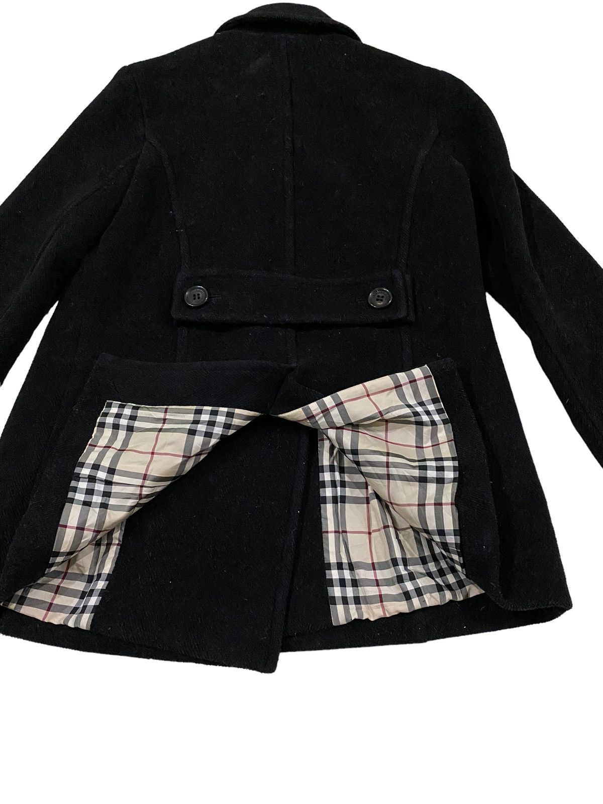 Burberry Burberry London novacheck inside Wool Cashmere wool pea coat Size M / US 6-8 / IT 42-44 - 12 Thumbnail