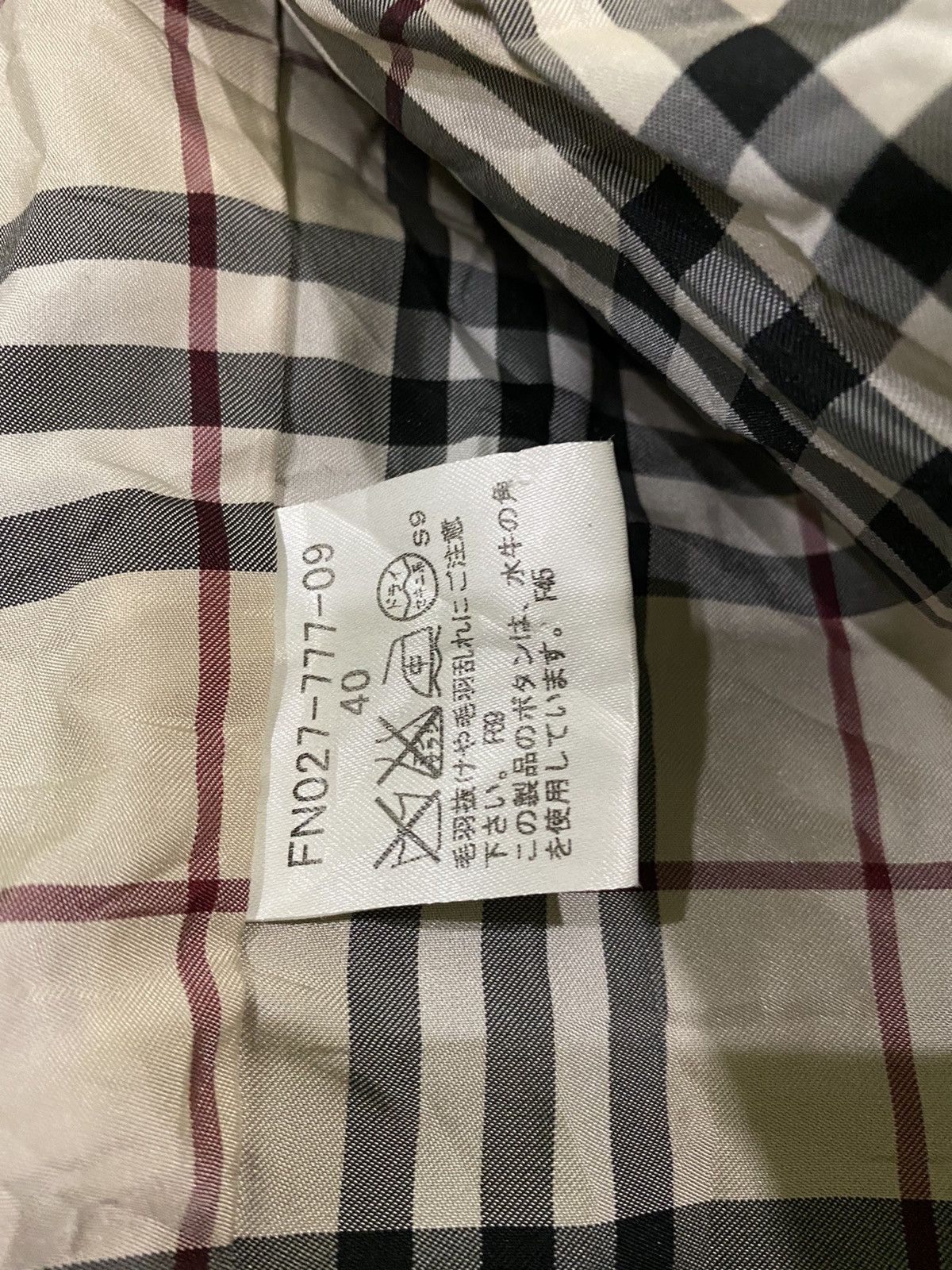 Burberry Burberry London novacheck inside Wool Cashmere wool pea coat Size M / US 6-8 / IT 42-44 - 17 Thumbnail