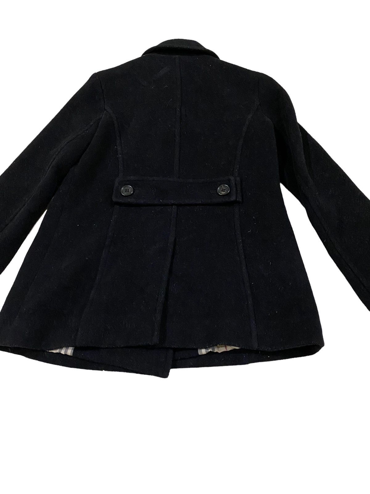 Burberry Burberry London novacheck inside Wool Cashmere wool pea coat Size M / US 6-8 / IT 42-44 - 8 Thumbnail