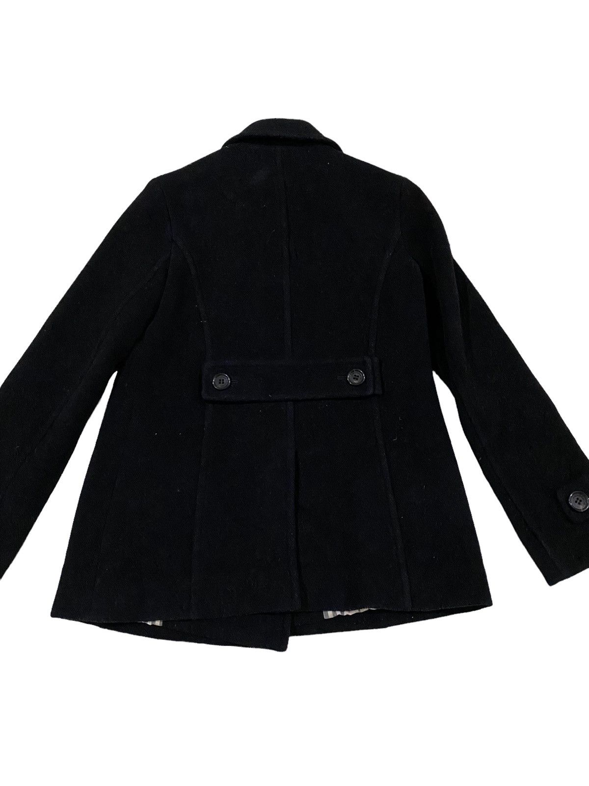 Burberry Burberry London novacheck inside Wool Cashmere wool pea coat Size M / US 6-8 / IT 42-44 - 10 Thumbnail