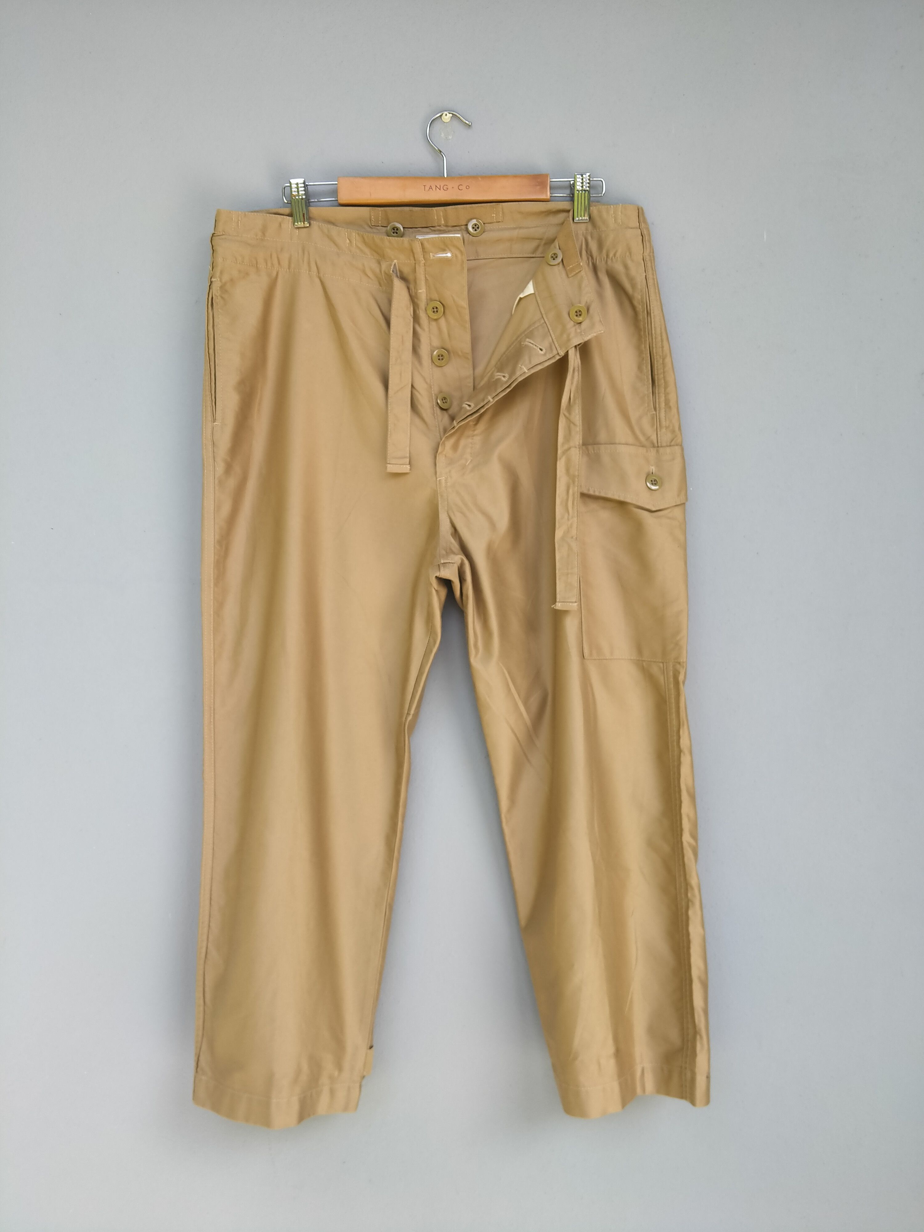 Chimala Rare!! Vintage Chimala Military Baggy Cargo Trouser Pant Size US 37 - 3 Thumbnail