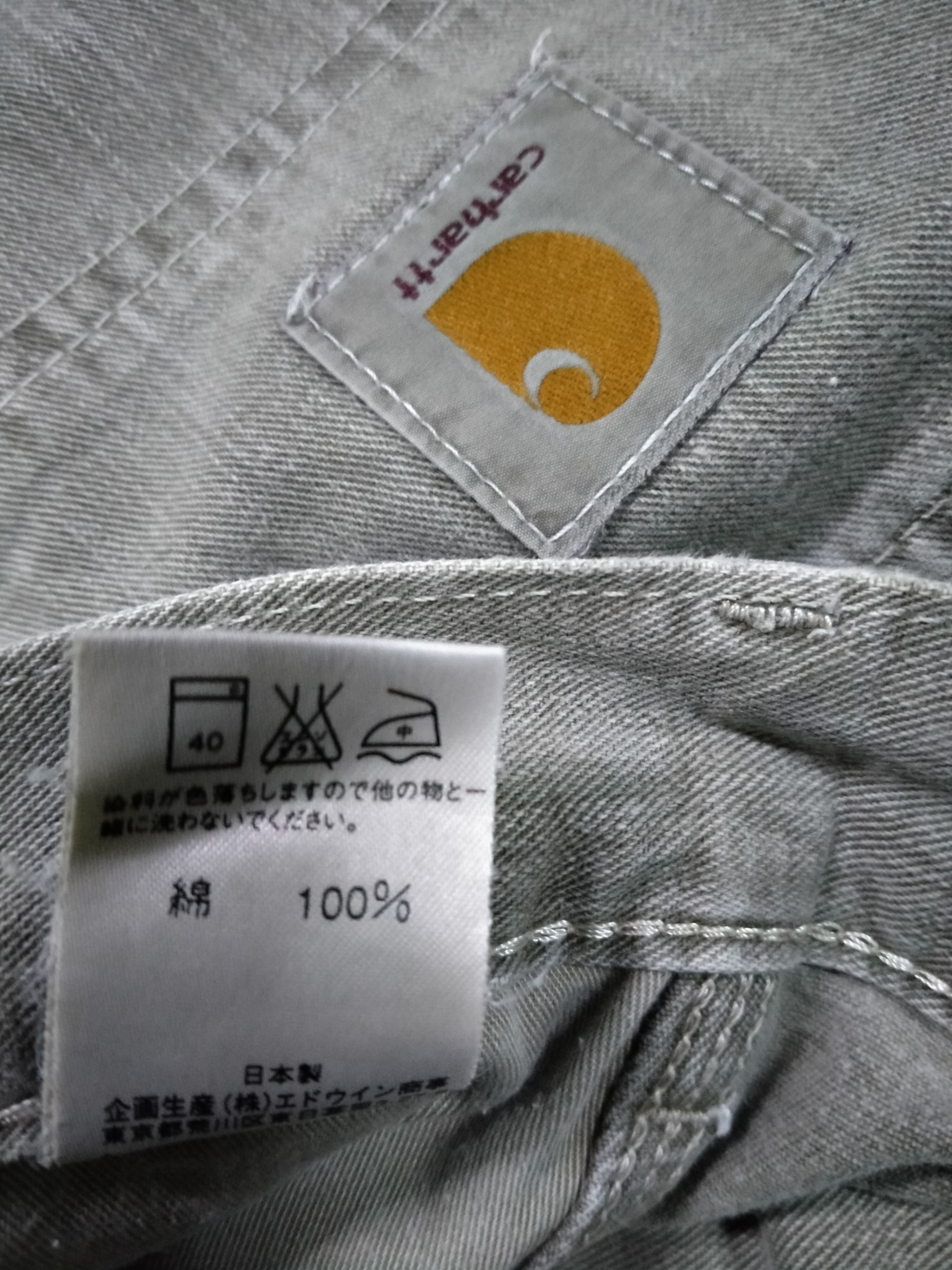 Carhartt Vintage 90s Carhatt Worker Cargo Trouser Pant Size US 30 / EU 46 - 17 Thumbnail