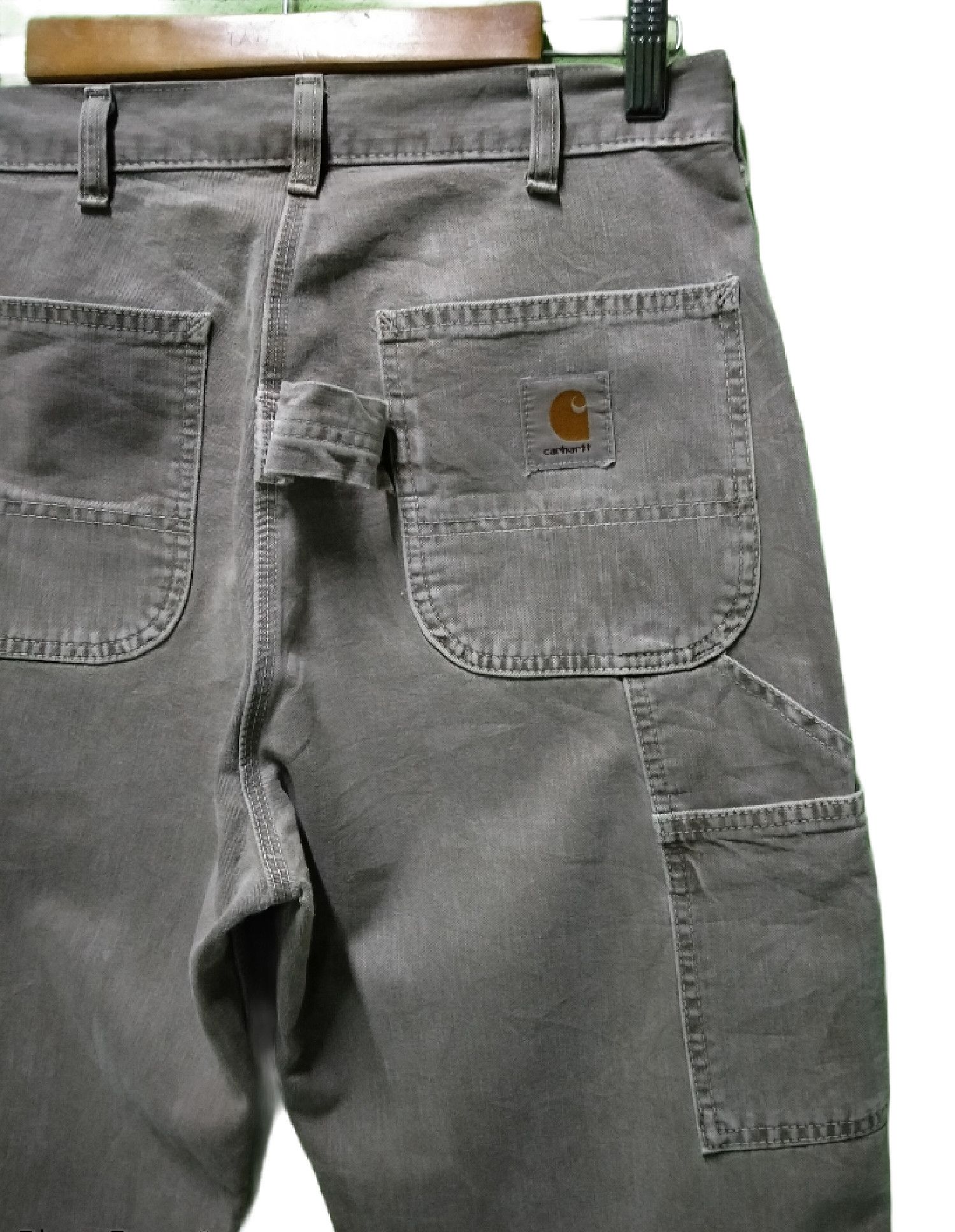 Carhartt Vintage 90s Carhatt Worker Cargo Trouser Pant Size US 30 / EU 46 - 14 Thumbnail