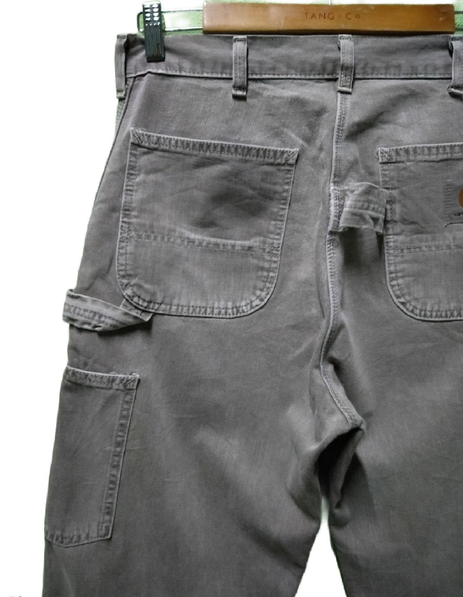 Carhartt Vintage 90s Carhatt Worker Cargo Trouser Pant Size US 30 / EU 46 - 11 Thumbnail