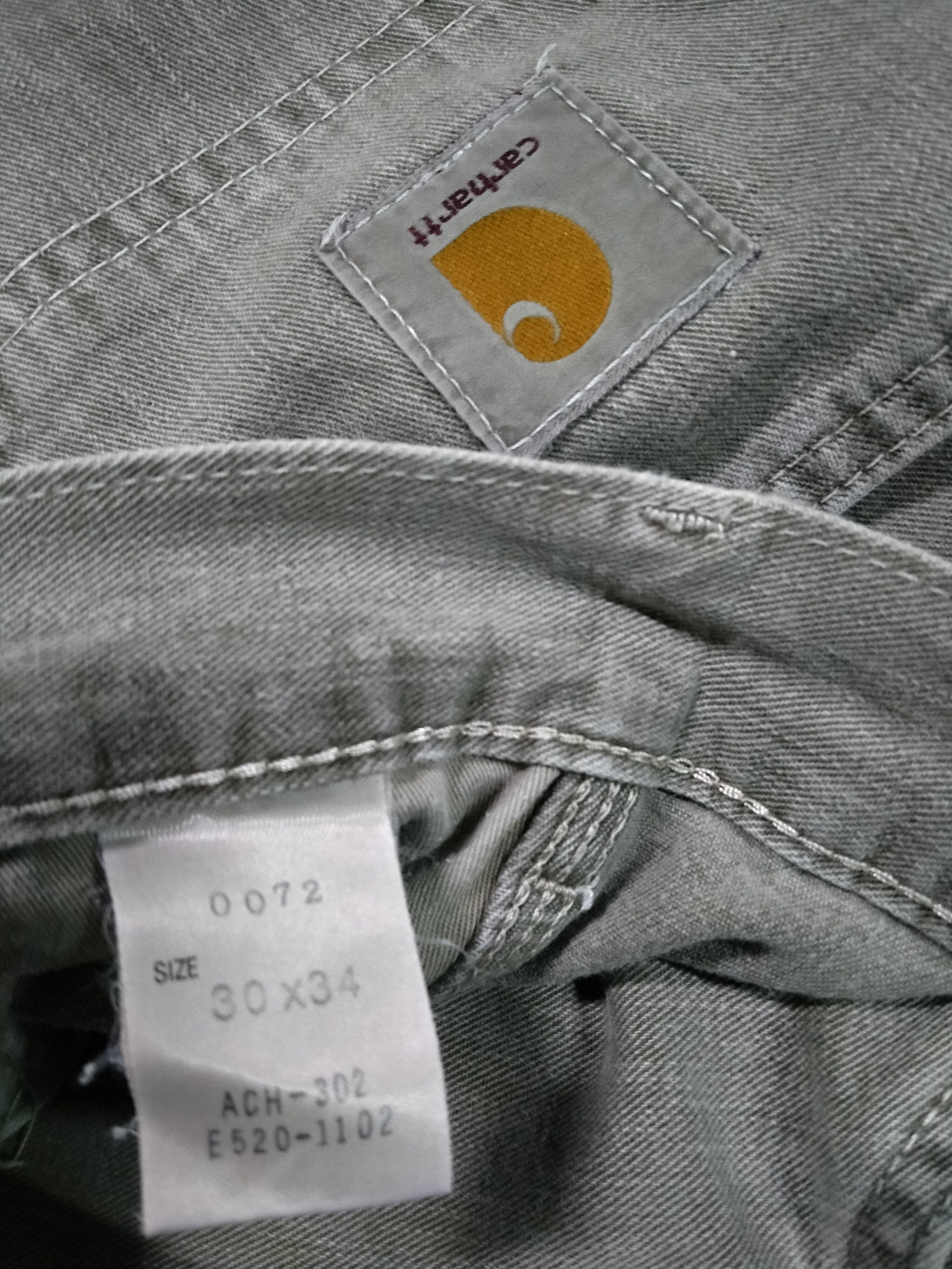 Carhartt Vintage 90s Carhatt Worker Cargo Trouser Pant Size US 30 / EU 46 - 18 Thumbnail