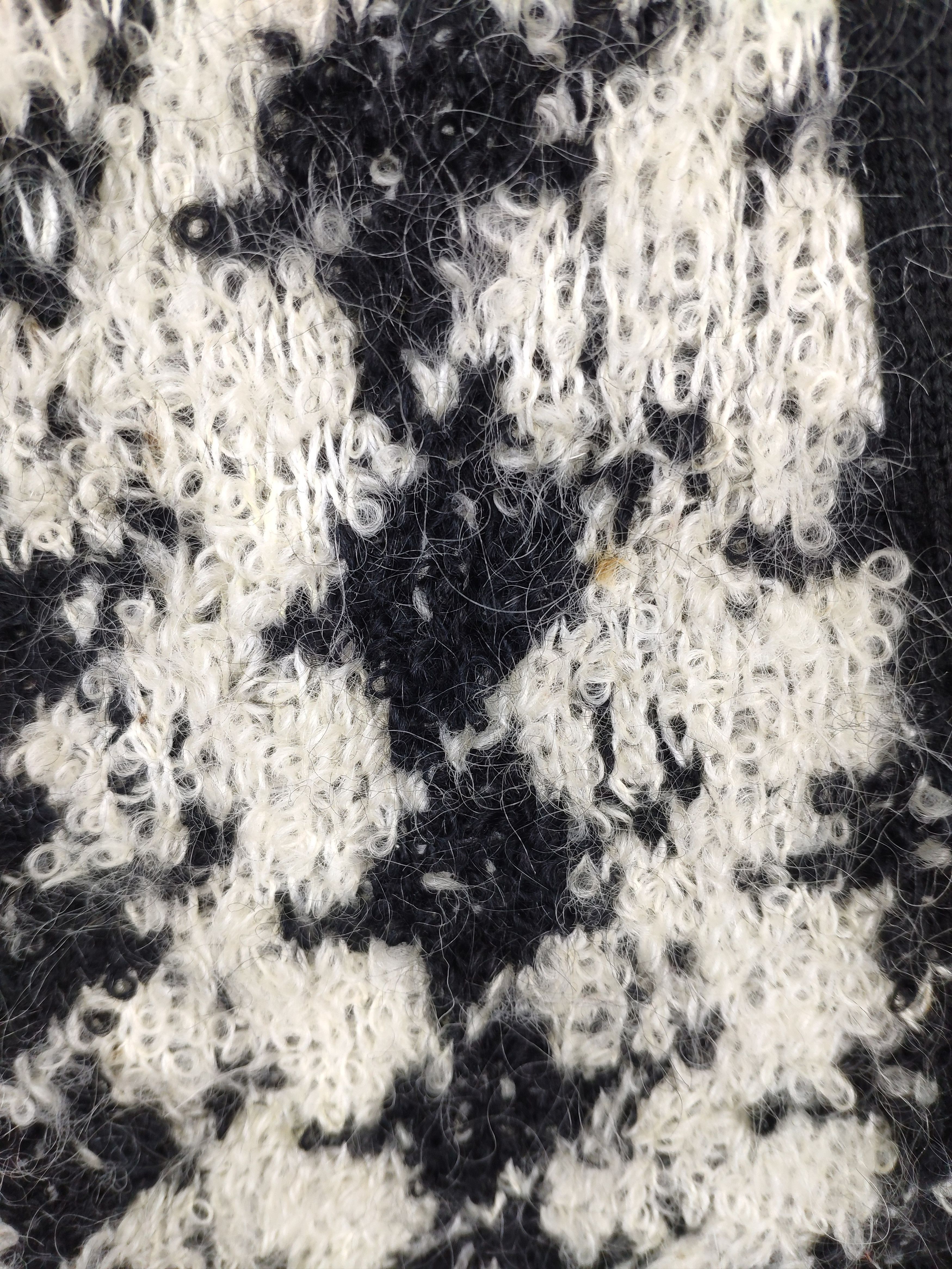 Japanese Brand Fuzzy Mohair Style Cardigan Sweater issey miyake style Size L / US 10 / IT 46 - 13 Thumbnail