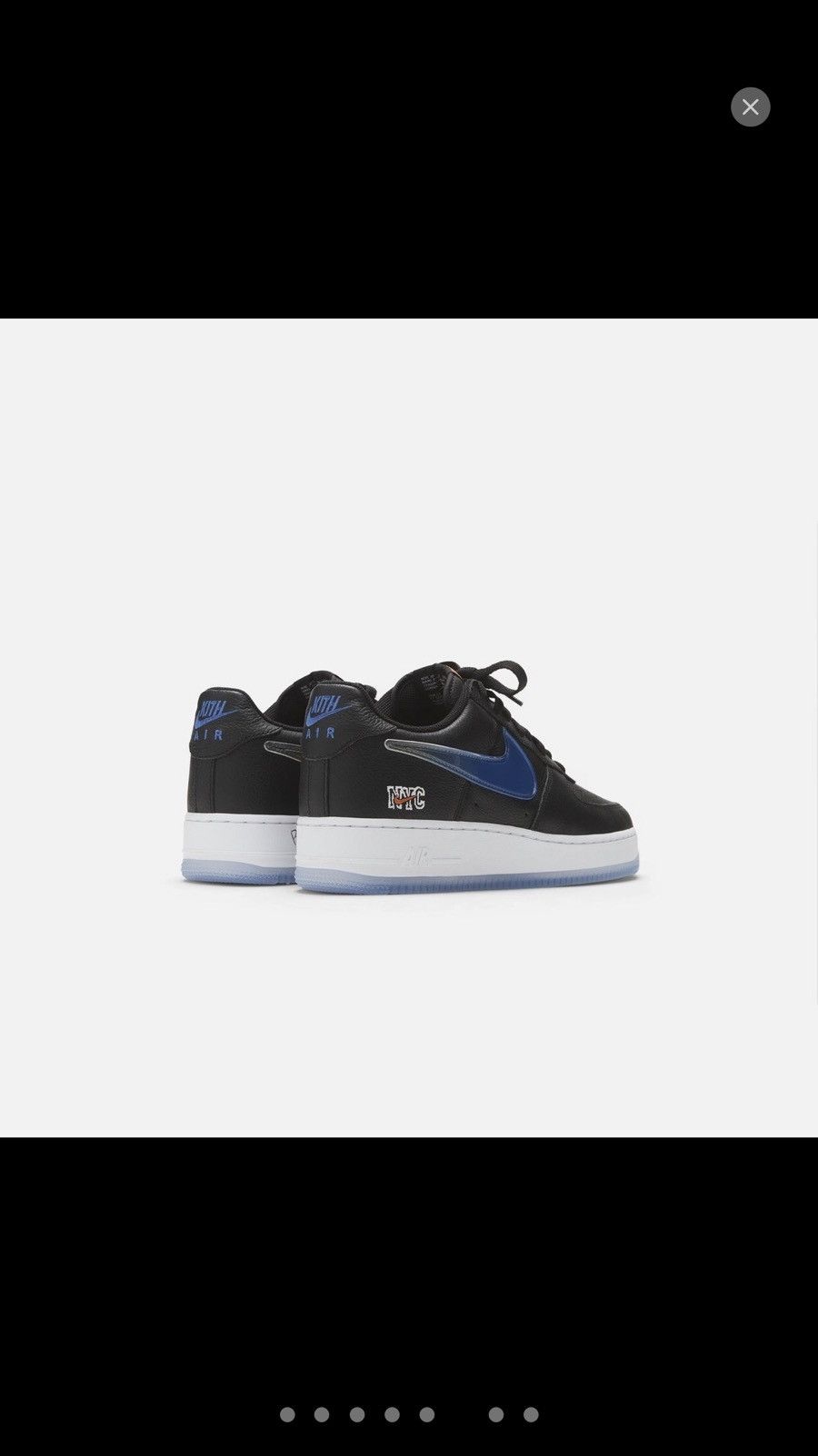 Kith × Nike Kith x Nike for New York Knicks Air Force 1 Size US 10.5 / EU 43-44 - 6 Thumbnail