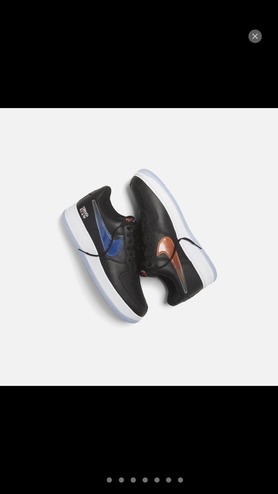 Kith x Nike for New York Knicks Air Force 1