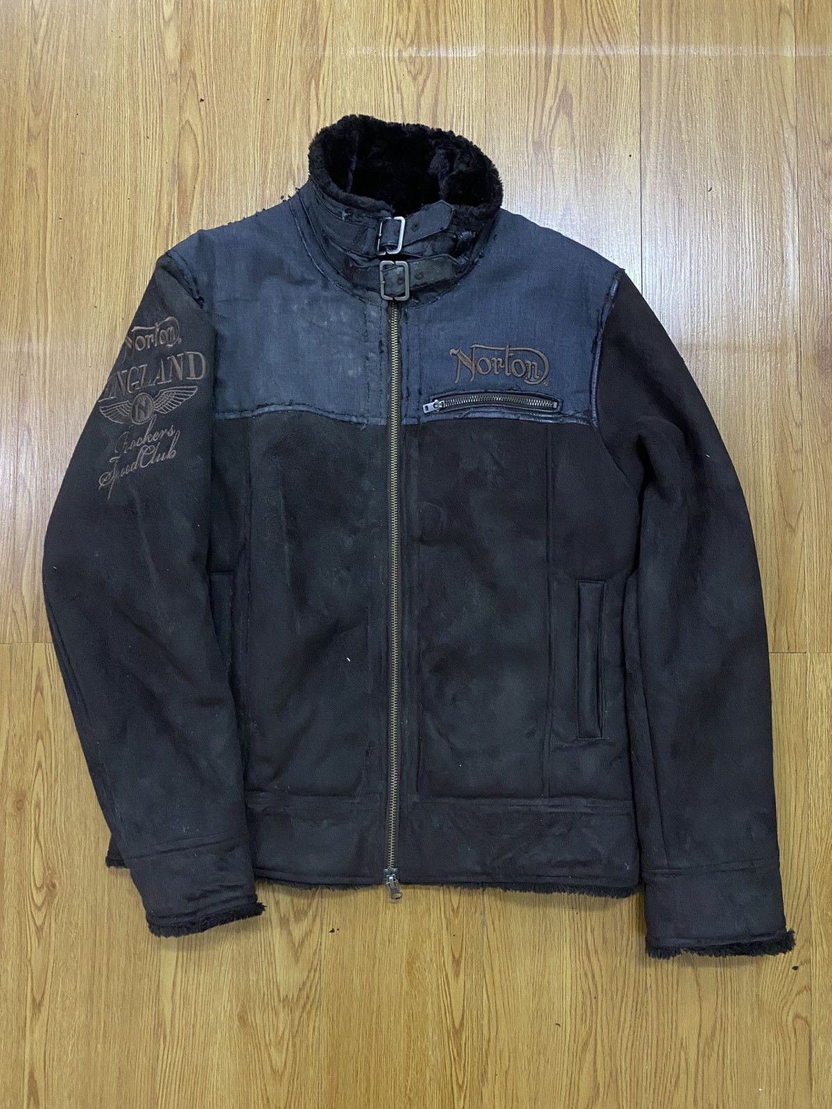 Norton Norton England Rockers Speed club jacket Size US M / EU 48-50 / 2 - 1 Thumbnail